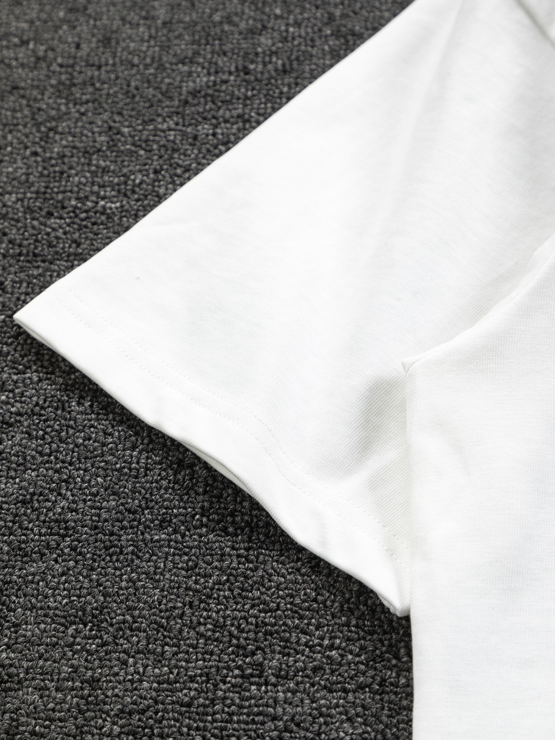 Dior CD Microwidese Embroidered Logo T-shirt in Black & White, 209 Collection - 图片 8