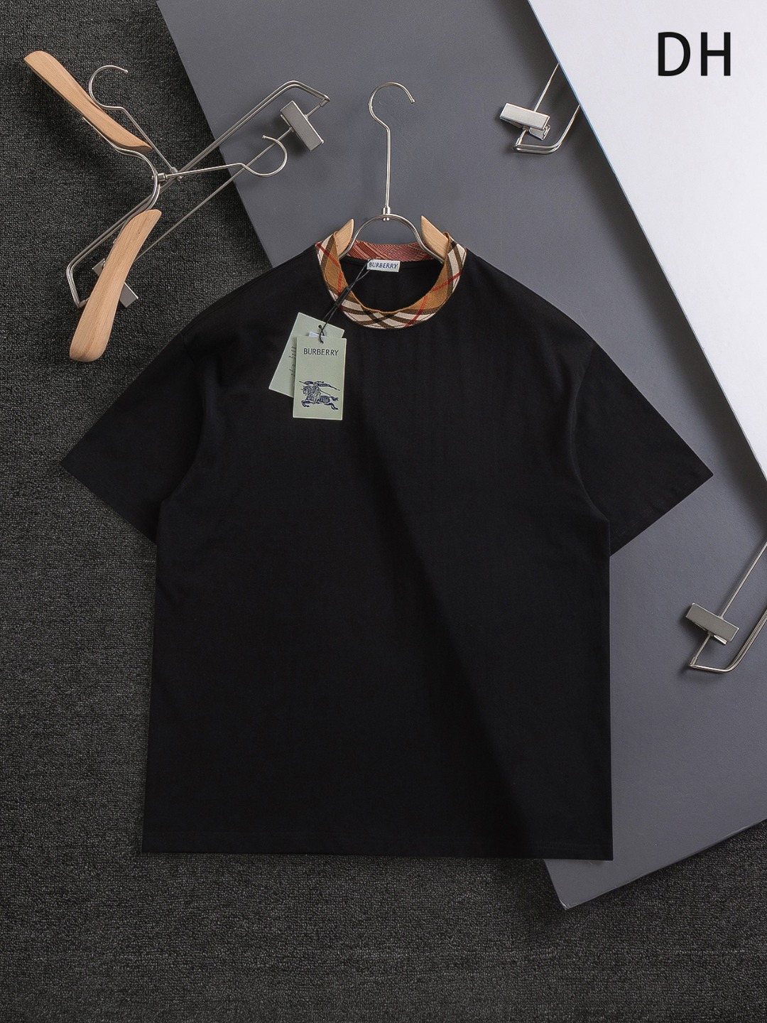 BURBERRY BBR versión ligeramente ancha S-Xl nueva edición limitada exclusiva 25 años de las últimas y más clásicas raya…