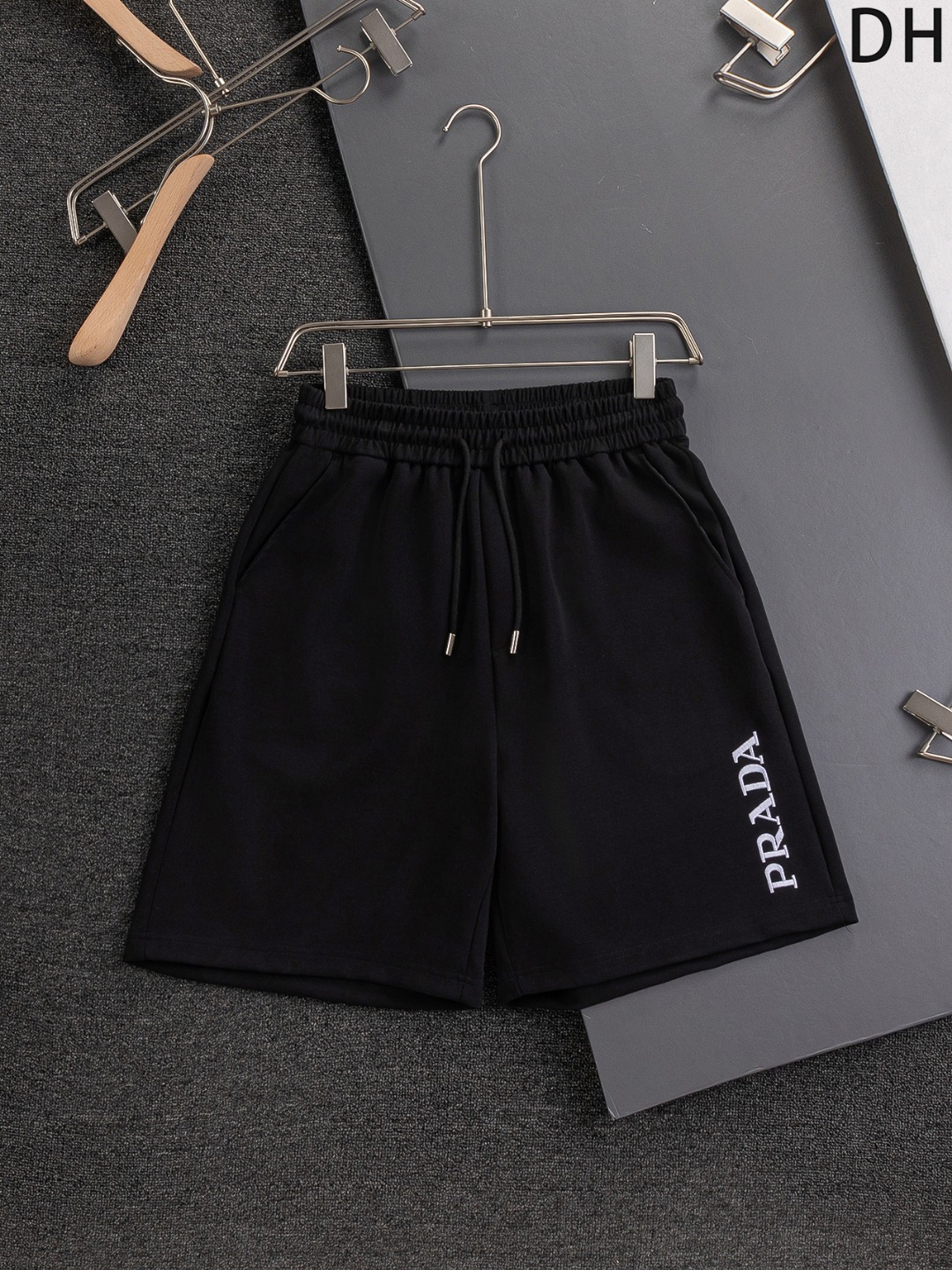 PRADA Triangle Logo Versión alta Versión ligeramente ancha S-Xl prada 25ss Primavera y verano Nuevo producto Estilo de …