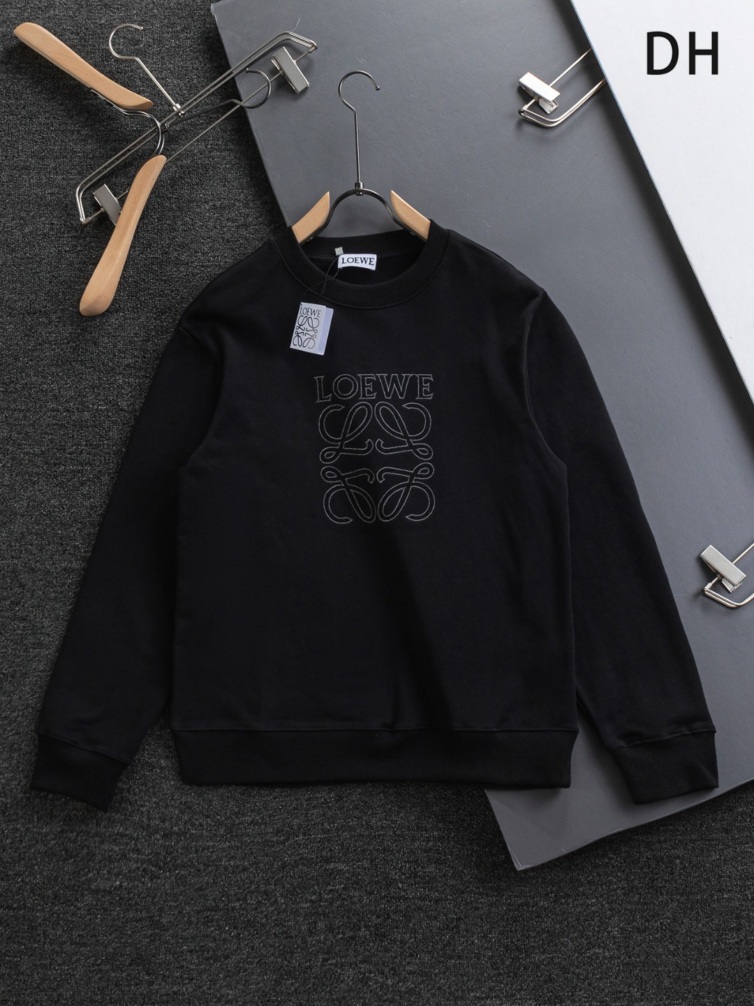 🅿️140 LOEWE Versión alta, corte ligeramente holgado S-XL, sudadera de la colección 25SS otoño/invierno. Nuevo producto…