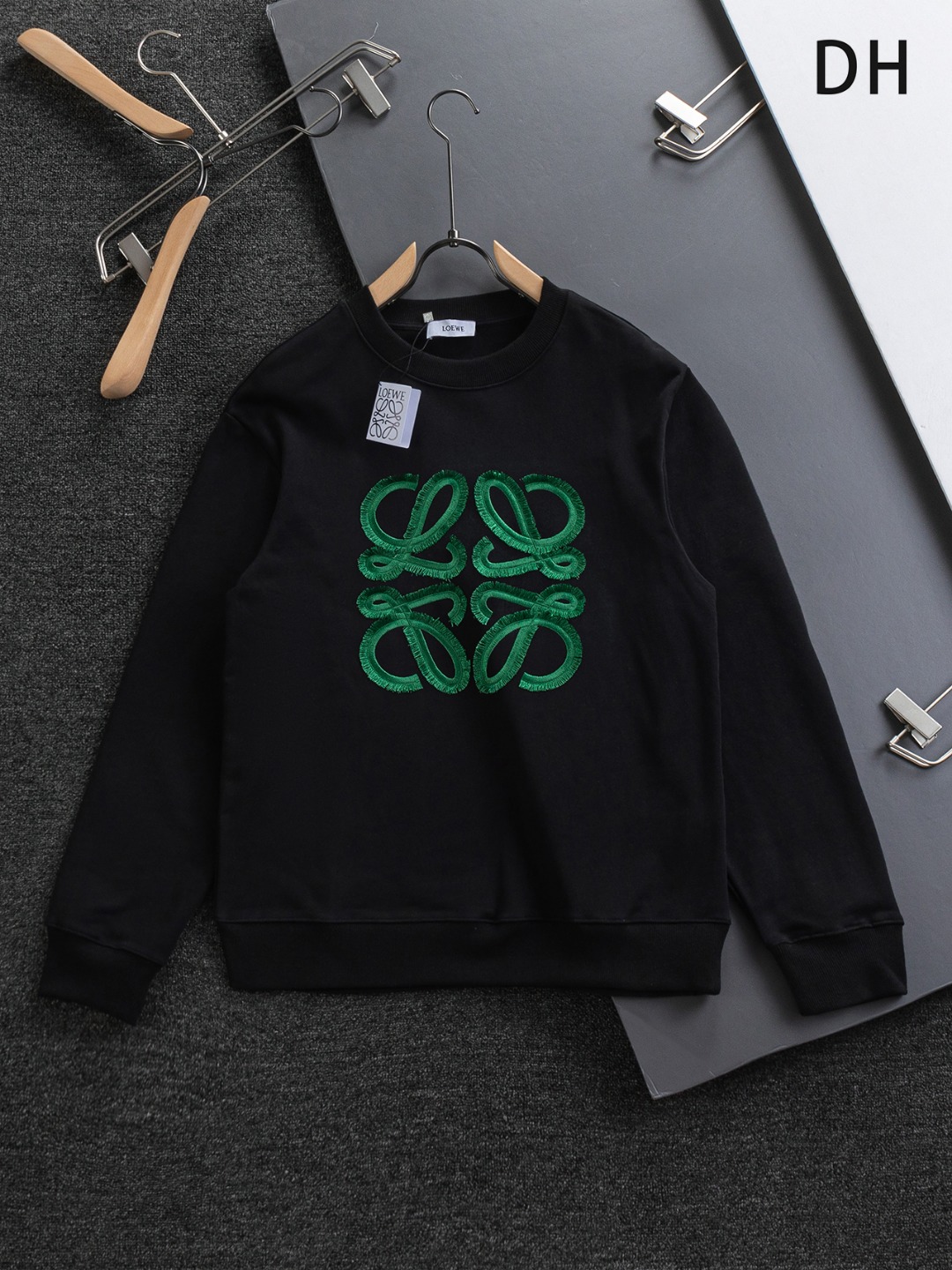 🅿️140 LOEWE Versión alta, corte ligeramente holgado S-XL, sudadera de la colección 25SS otoño/invierno. Nuevo producto…