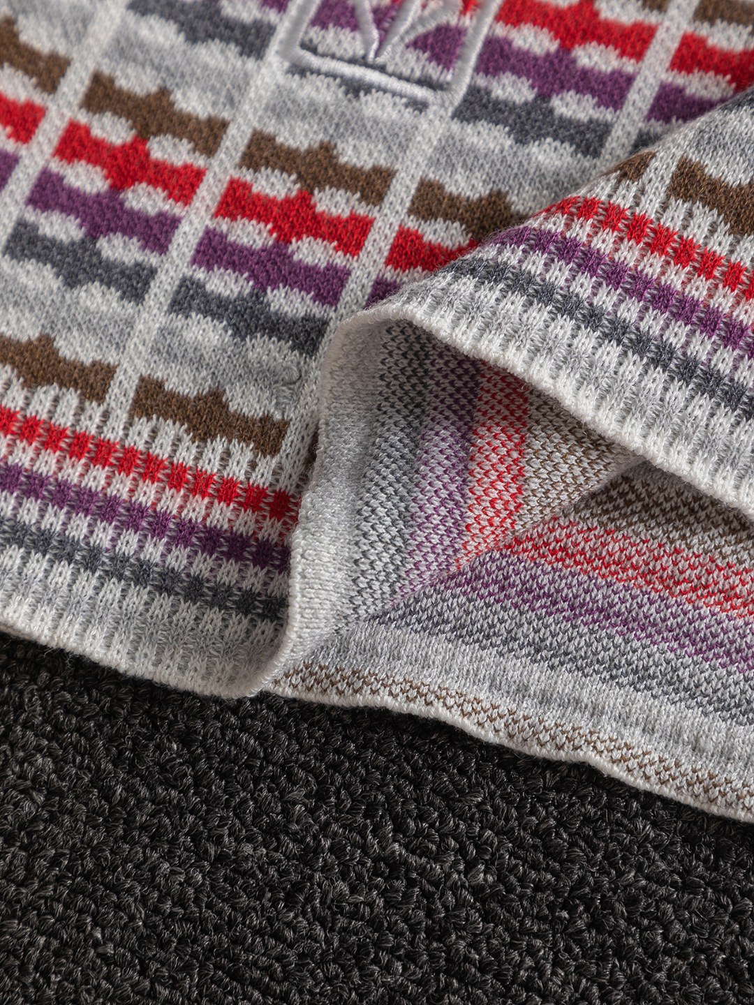 Dior Sweater Wool Cashmere Blend Multi-Color Grid Pattern Unisex Style 10 o 1j2ni4blt80m20517si1j5m1ul0a