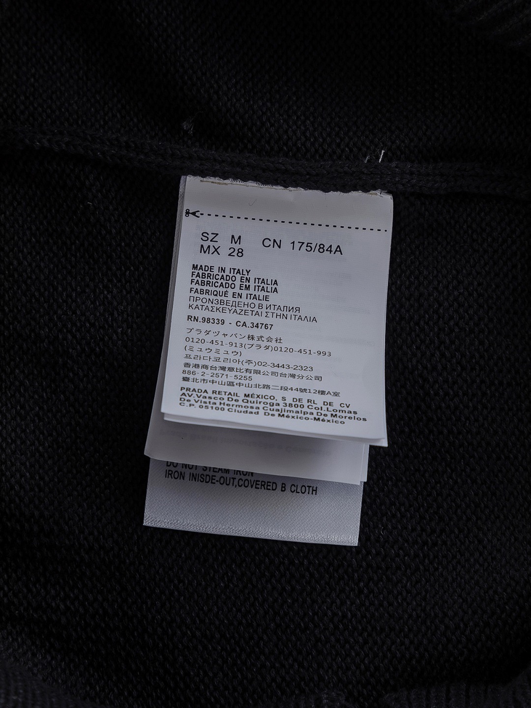 Prada Jersey de Lana con Diseño de Doble Capa y Logo Triangular 11 o 1j481r3g9q6dd2g1fg4q2118lo6