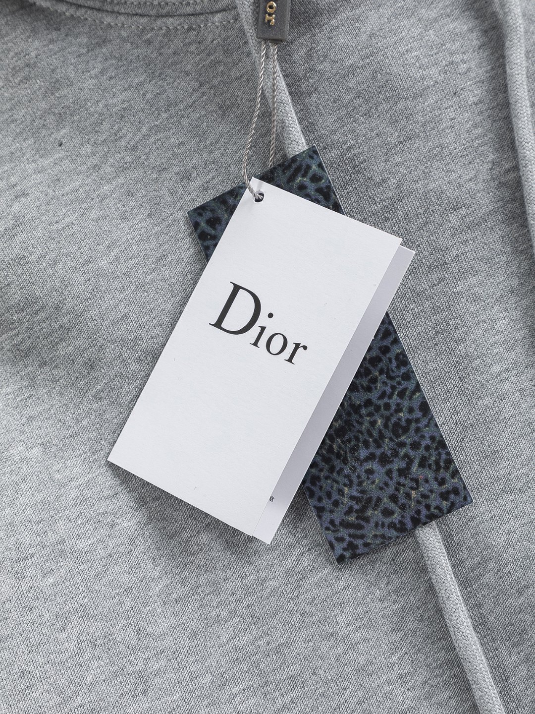 Dior CD Logo Embroidered Hoodie Cotton Blend Sweatshirt for Men and Women 14 o 1j484tns815b9t7ic6538m1son7
