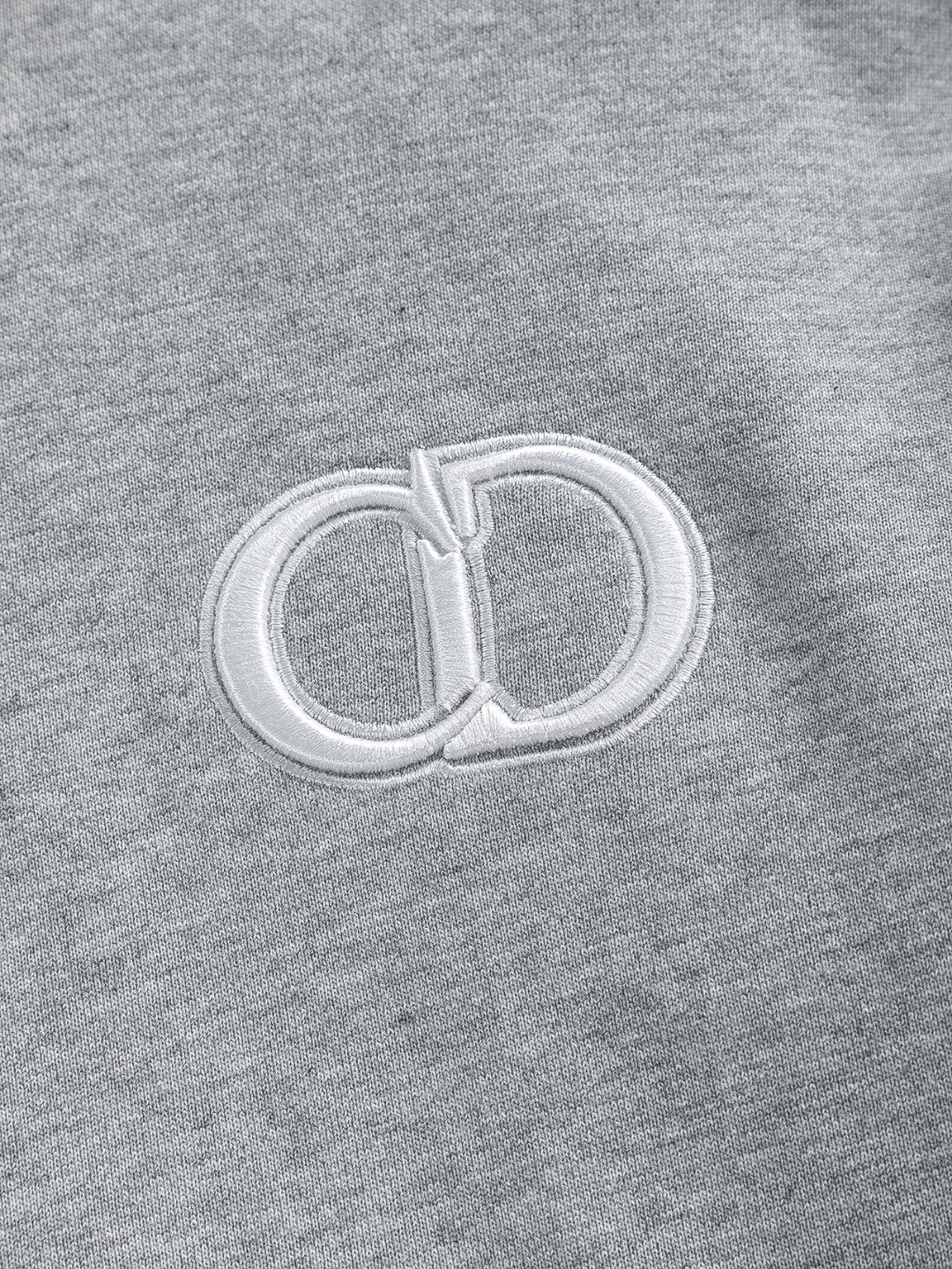 Dior CD Logo Embroidered Hoodie Cotton Blend Sweatshirt for Men and Women 8 o 1j484tns8cf51st011l0sic1u0t6