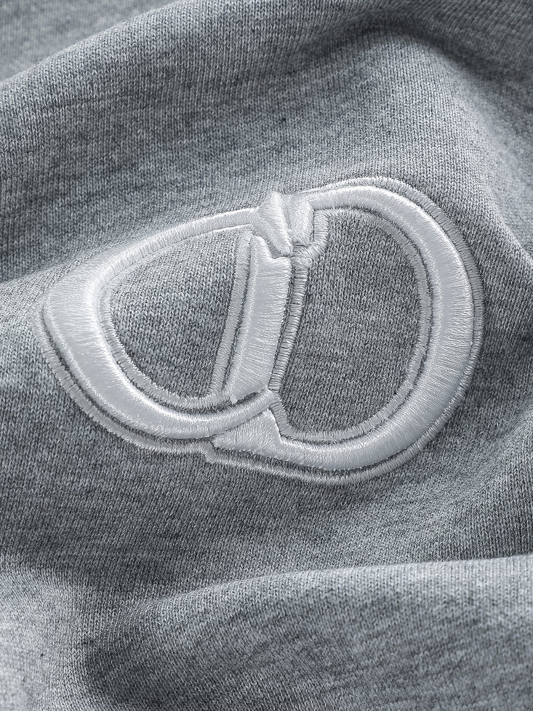 Dior CD Logo Embroidered Hoodie Cotton Blend Sweatshirt for Men and Women 9 o 1j484tns9c1us5hrq7vf018nqb