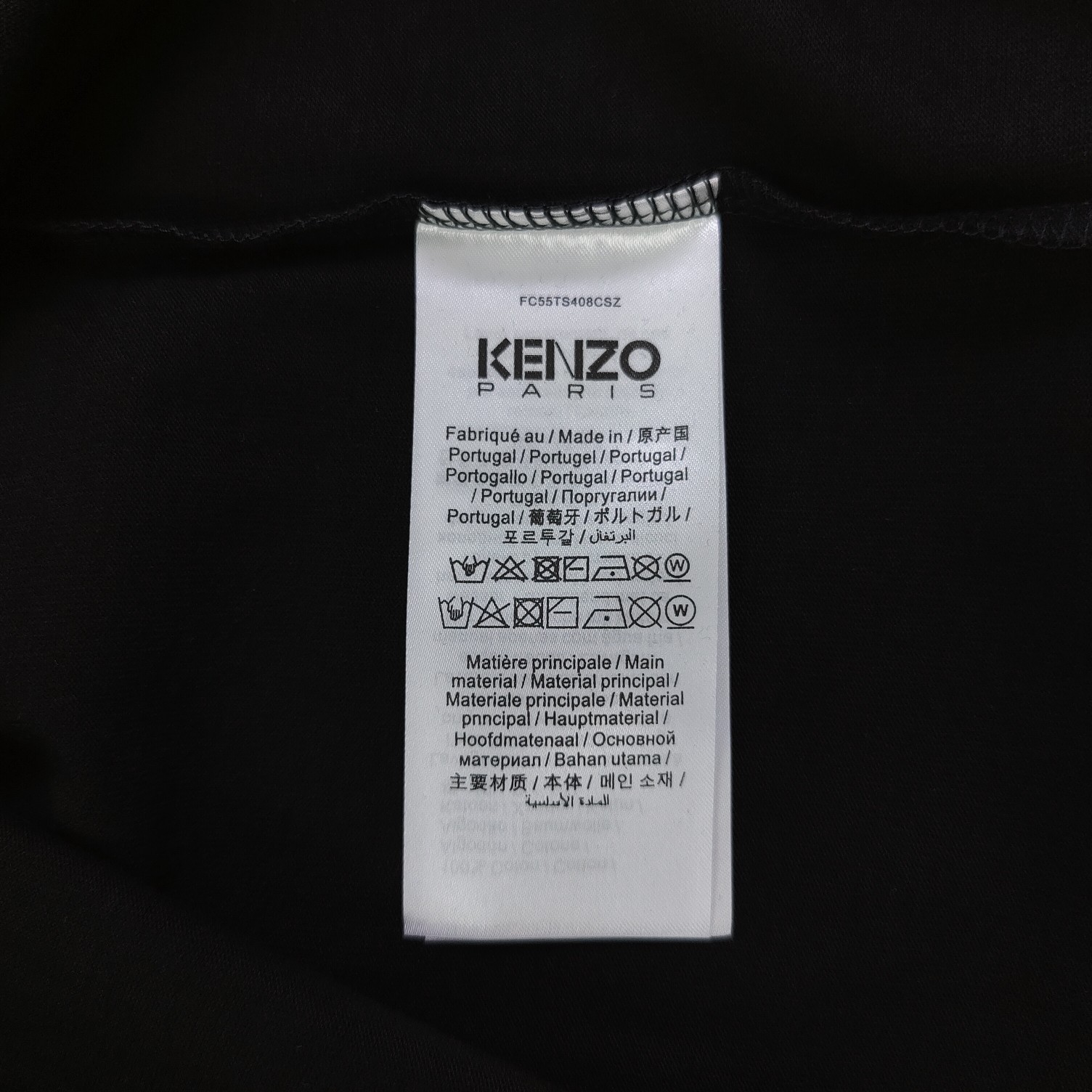 💰90
【款号：Su707】高版本
2025新款KENZO高田贤三刺绣老虎头图案logo绣花休闲情侣短袖T恤，简单整洁的配色，吸睛且高端大气，胸前几十万针精工刺绣，依然保持一丝不苟的严谨态度，给您高端品质，采用最受欢迎的丝光棉精棉面料，优质透气，舒适凉爽。内里刺绣处，网纱处理，亲肤舒适，男女同款！
颜色：白色 黑色
尺码：S～XL
    肩宽 胸围 衣长
S    42    100   65
M    44   104   67
L    46   108   69
XL  48    112   71
（注：手工测量，误差1-2cm）