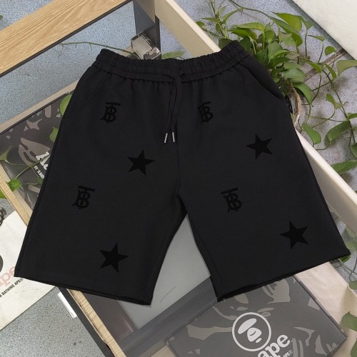 Burberryberry TB Logo Star Print Cotton Blend Jersey Shorts 1 Burberryberry TB Logo Star Print Cotton Blend Jersey Shorts