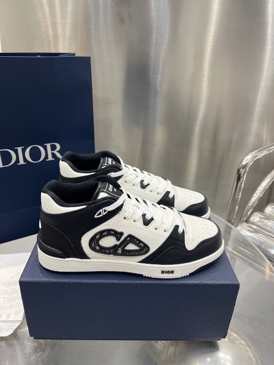 Dior Casual Shoes Best AAA+ Unisex Cowhide TPU Fashion Mid Tops