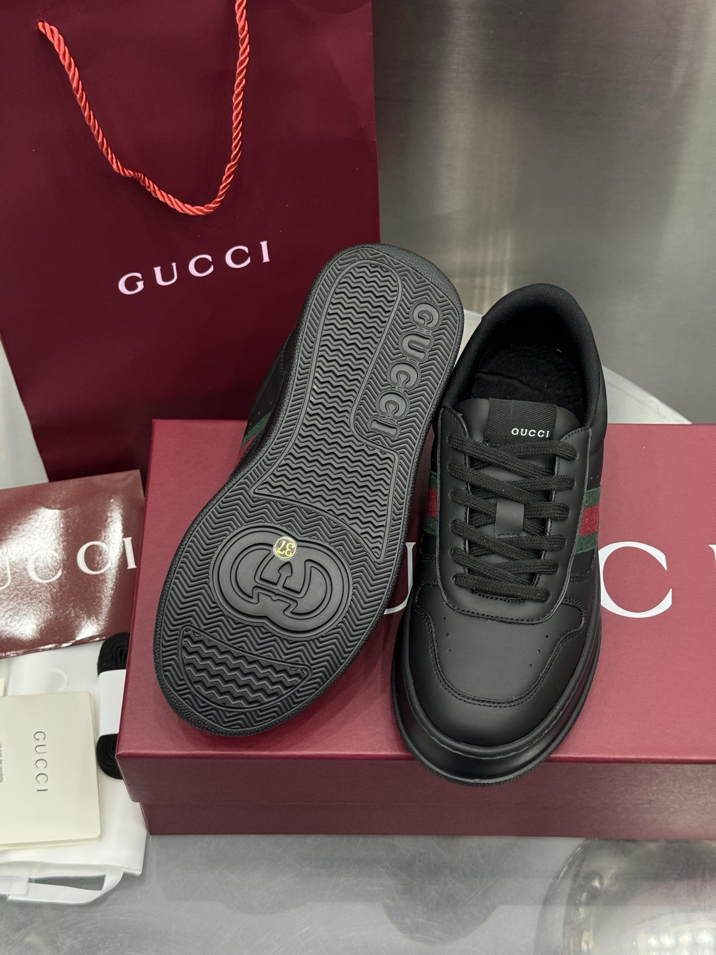 Gucci Retro Sneakers 2025 - Unisex Design, Runway Style, Premium Leather 7 i1760208464068 6727 0 4