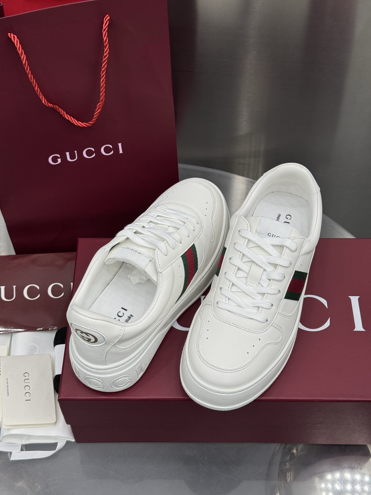 Gucci Vintage Sneakers 2025 - Unisex Design, Runway Inspired, Comfortable Sneaker 6 i1760208568861 3004 0 3