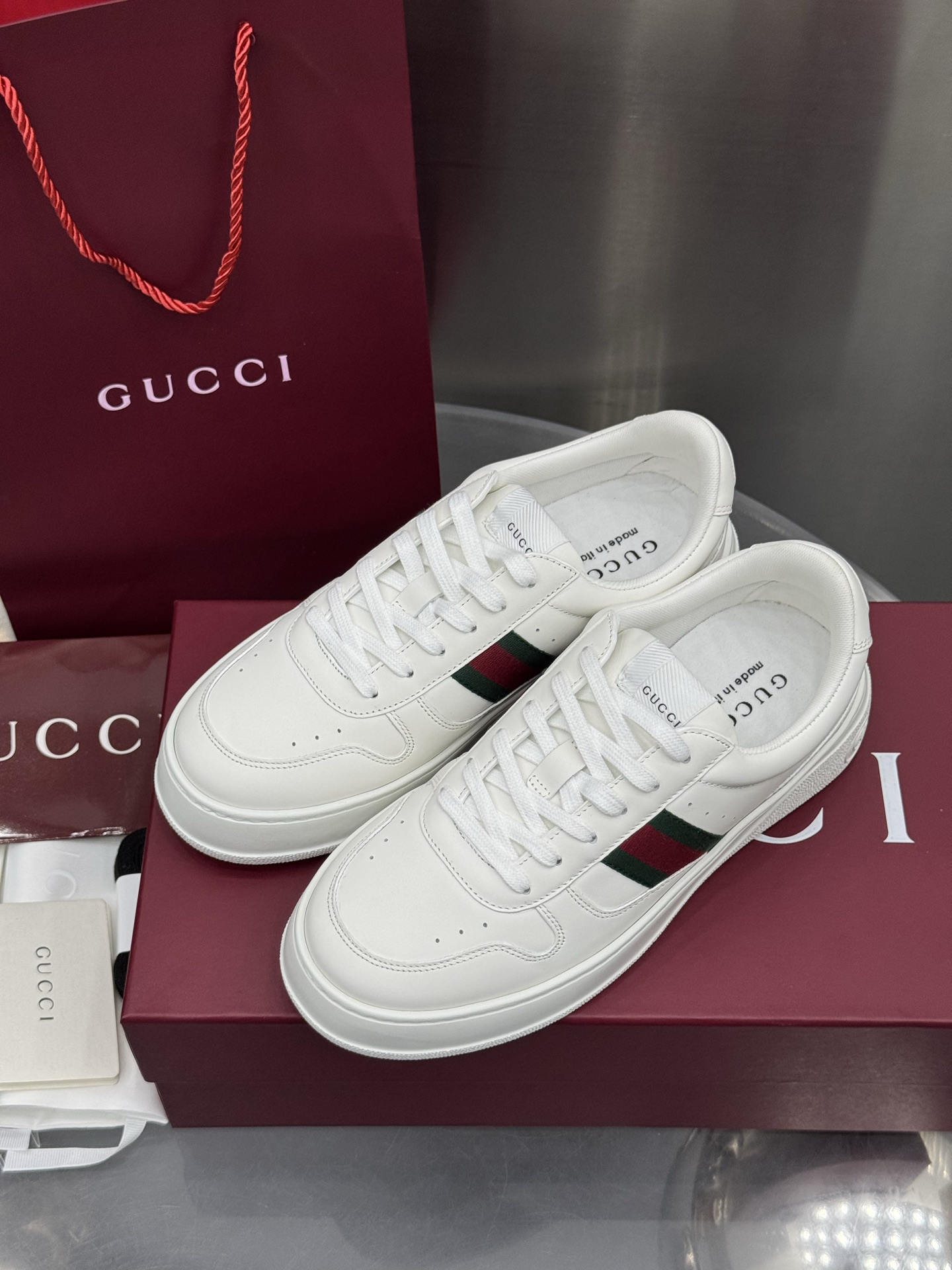 Gucci Vintage Sneakers 2025 - Unisex Design, Runway Inspired, Comfortable Sneaker 3 i1760208570942 5050 0 1