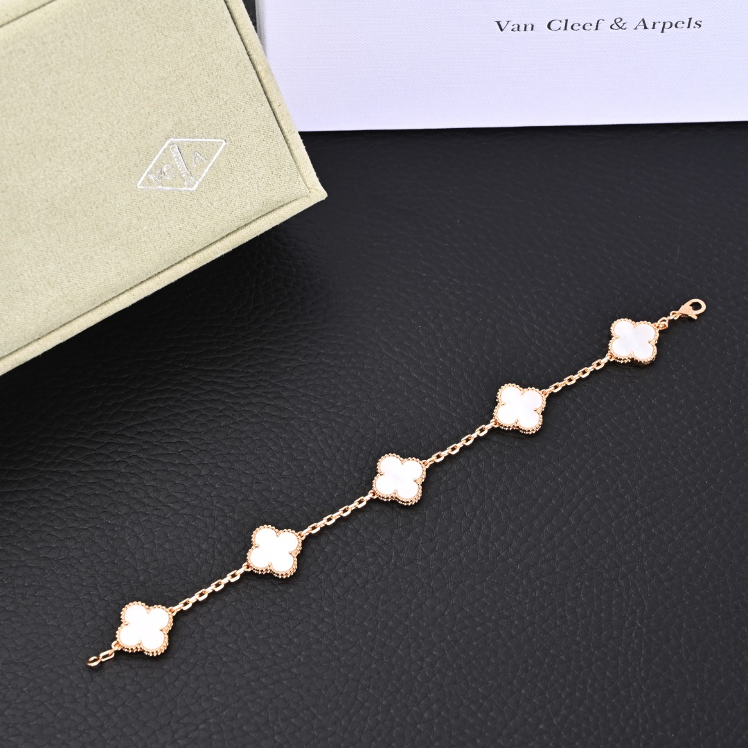 Van Cleef Arpels梵克雅宝VCA 经典四叶草手链 附包装