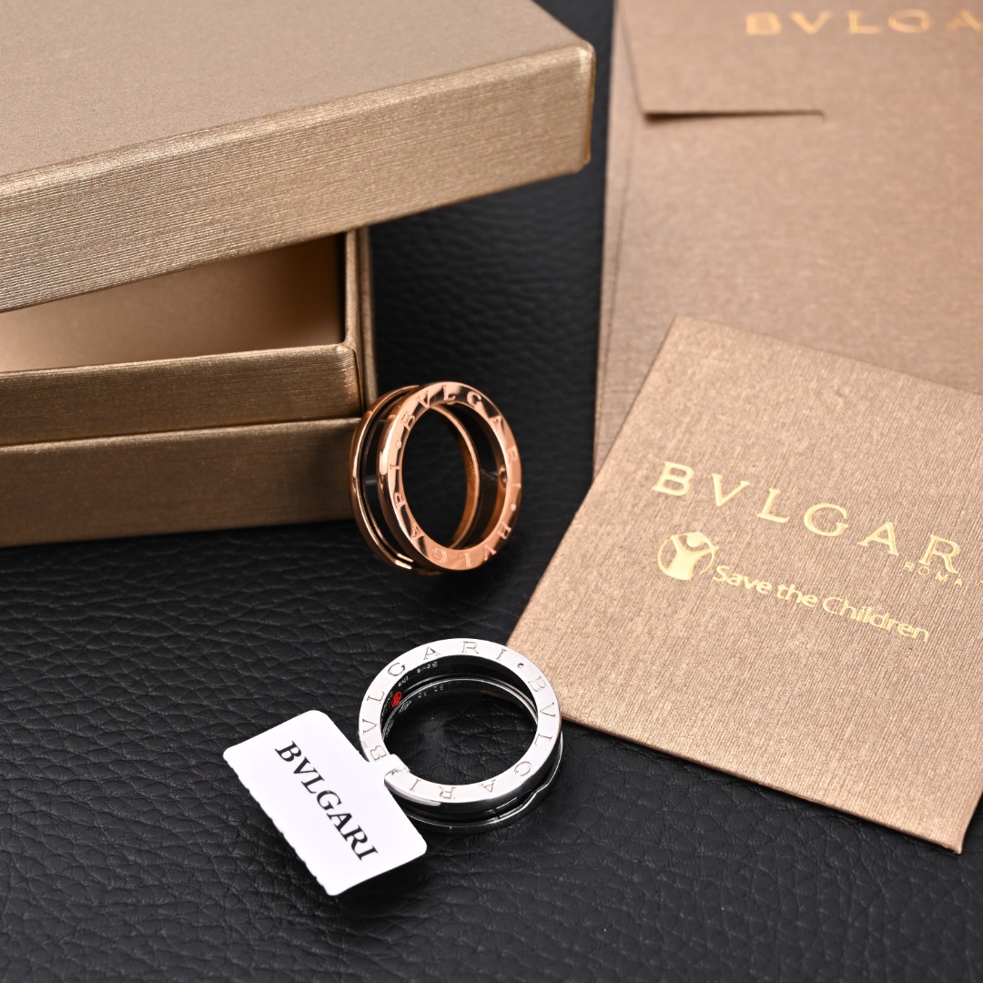BVLGARI宝格丽 慈善小红人陶瓷戒指 颜色合集图