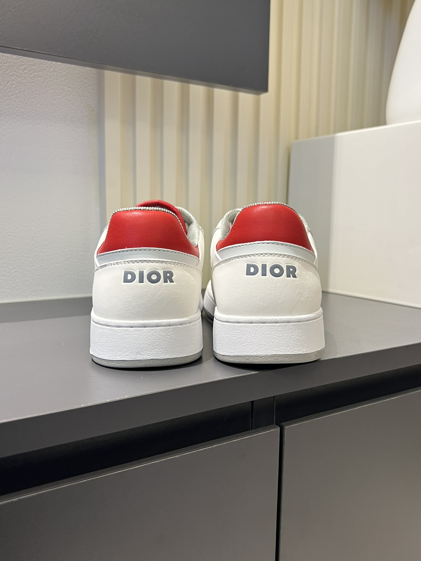 Dior B27 Low-Top Sneakers White Leather Oblique Jacquard, Men's Size 38-44 10 i1717491693 7348 3