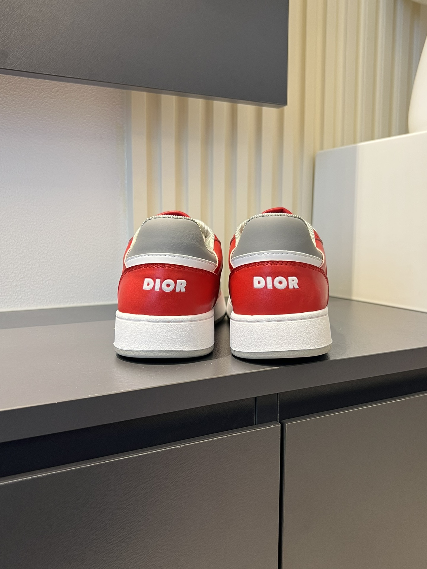 Dior B27 Low-Top Sneakers White/Red Oblique Canvas Casual Shoes For Men 10 i1717492640 782 2