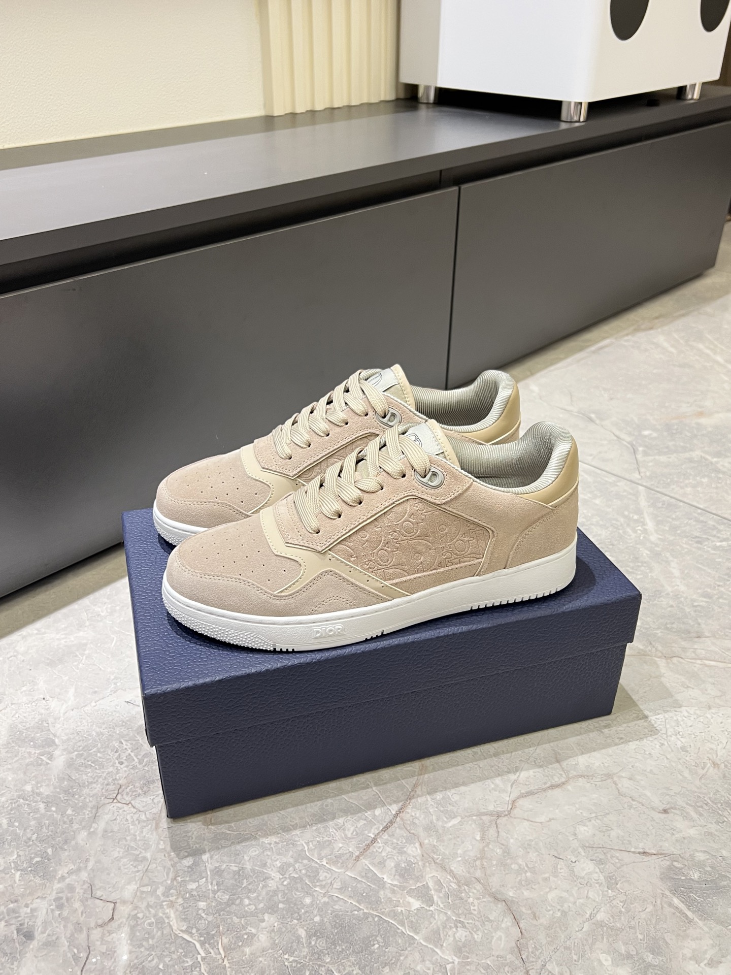 Dior B27 Low-Top Sneakers Beige - Stylish and Comfortable Casual Shoes 4 i1745833525390 4662 0 1