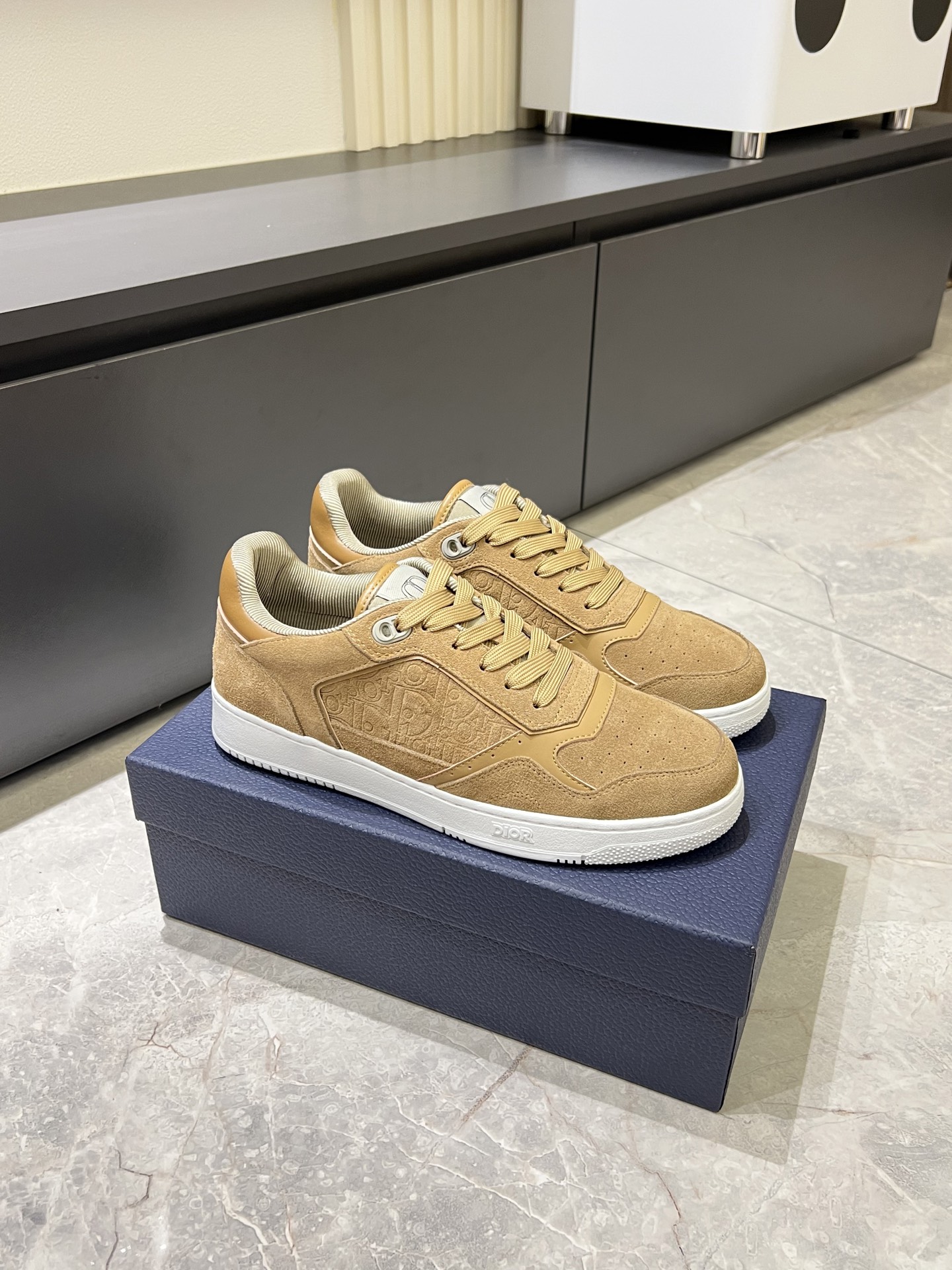 Dior B27 Beige Suede Low-Top Sneakers Casual Shoes 3 i1745833575139 9994 0 0