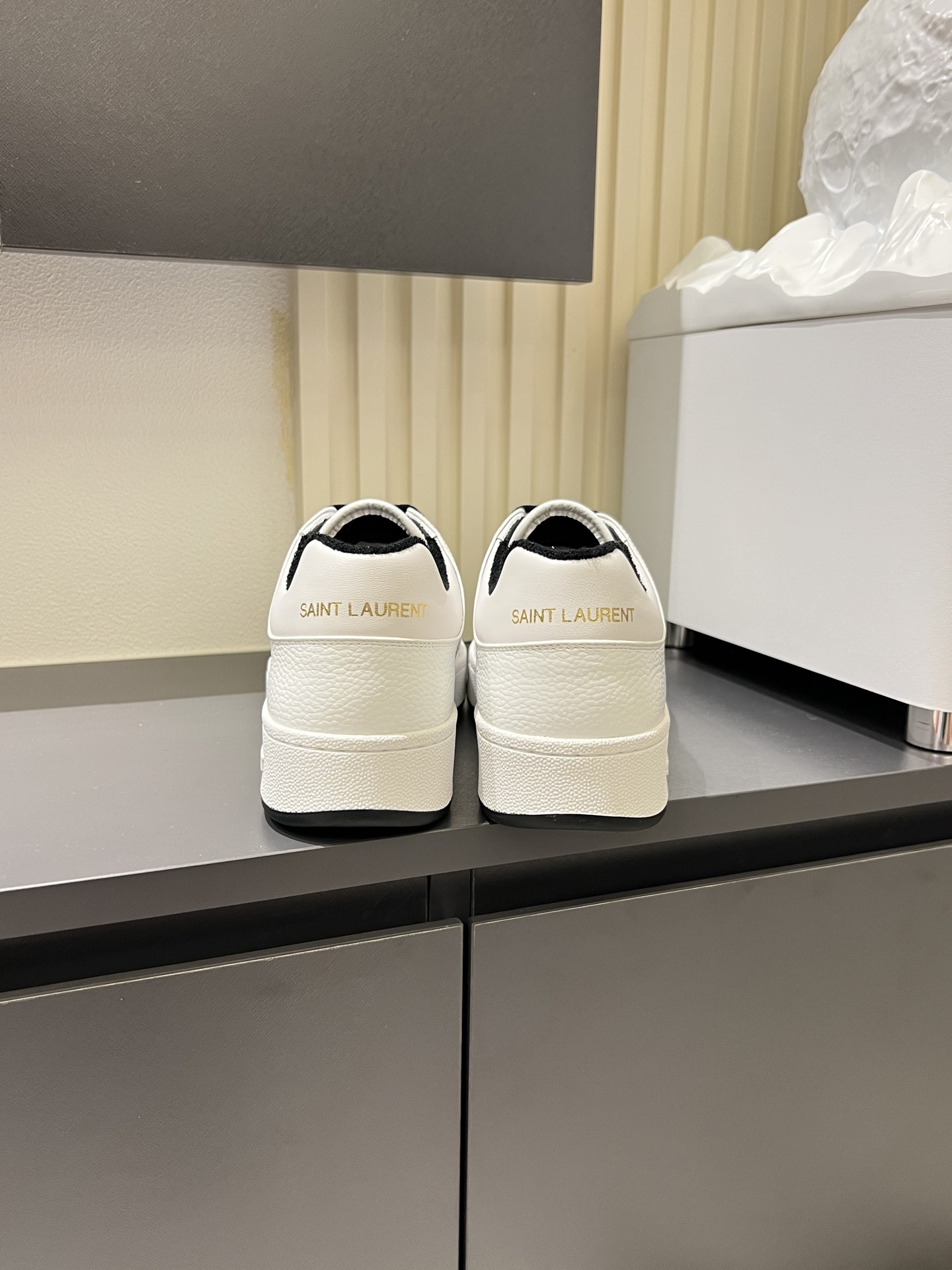 Saint Laurent White Leather Court Classic Sneakers Size 38-44 10 i1751038103607 9036 0 2