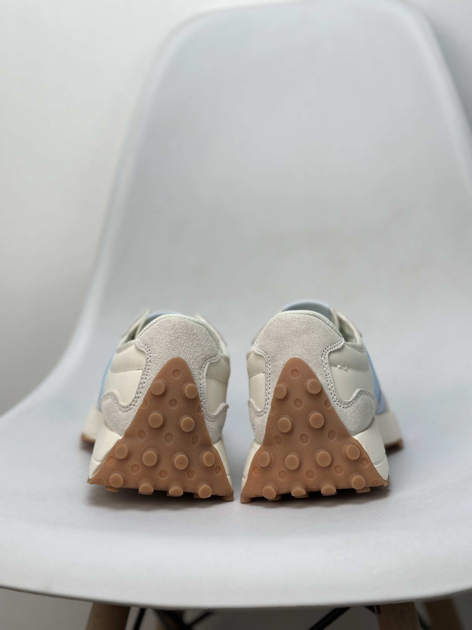 New Balance 327 Retro Sneakers - Leather, Suede, and EVA Midsole (MS327OT) 6 i1734676262 8509 7