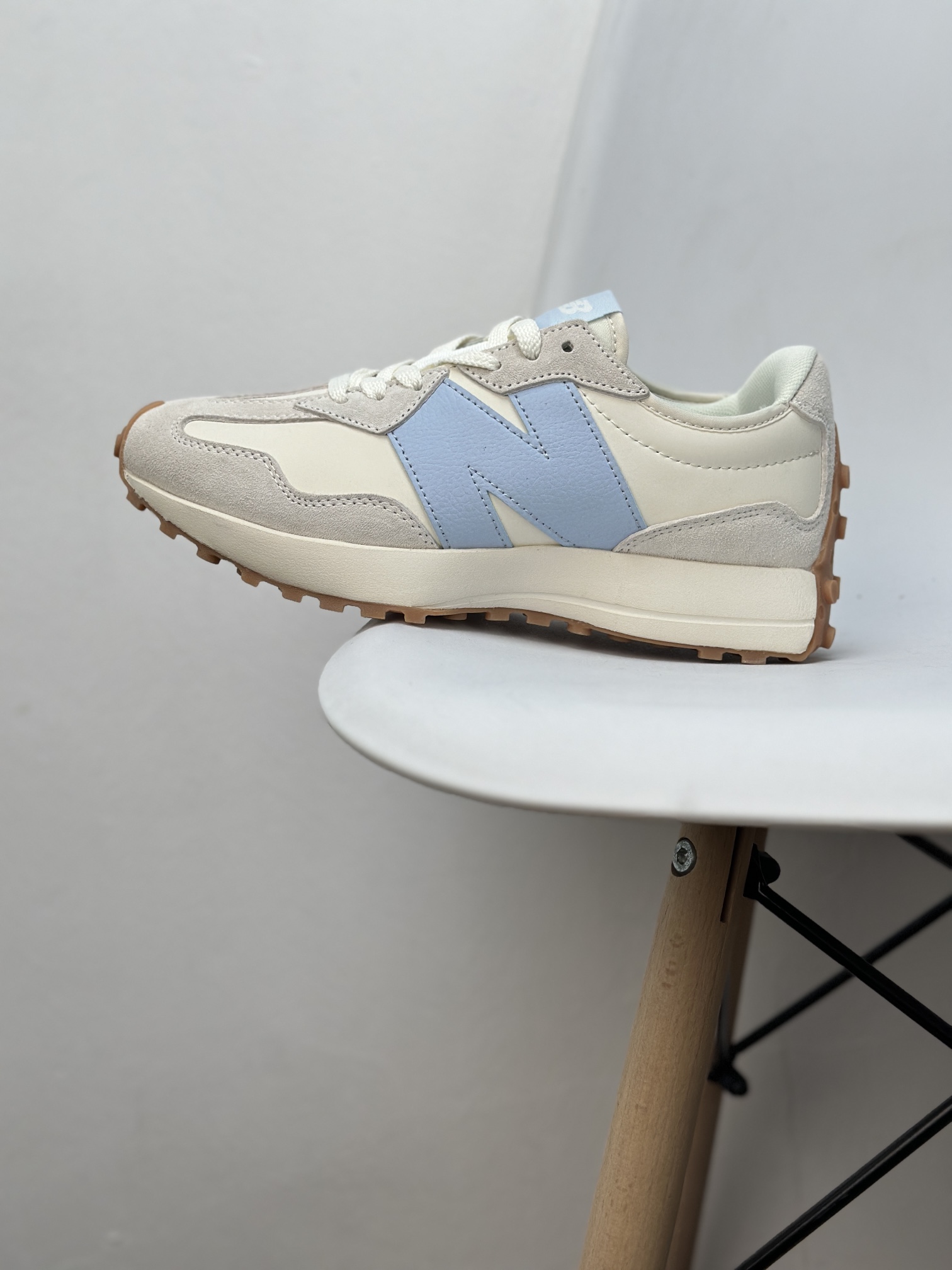 New Balance 327 Retro Sneakers - Leather, Suede, and EVA Midsole (MS327OT) 2 i1734676262 9950 4