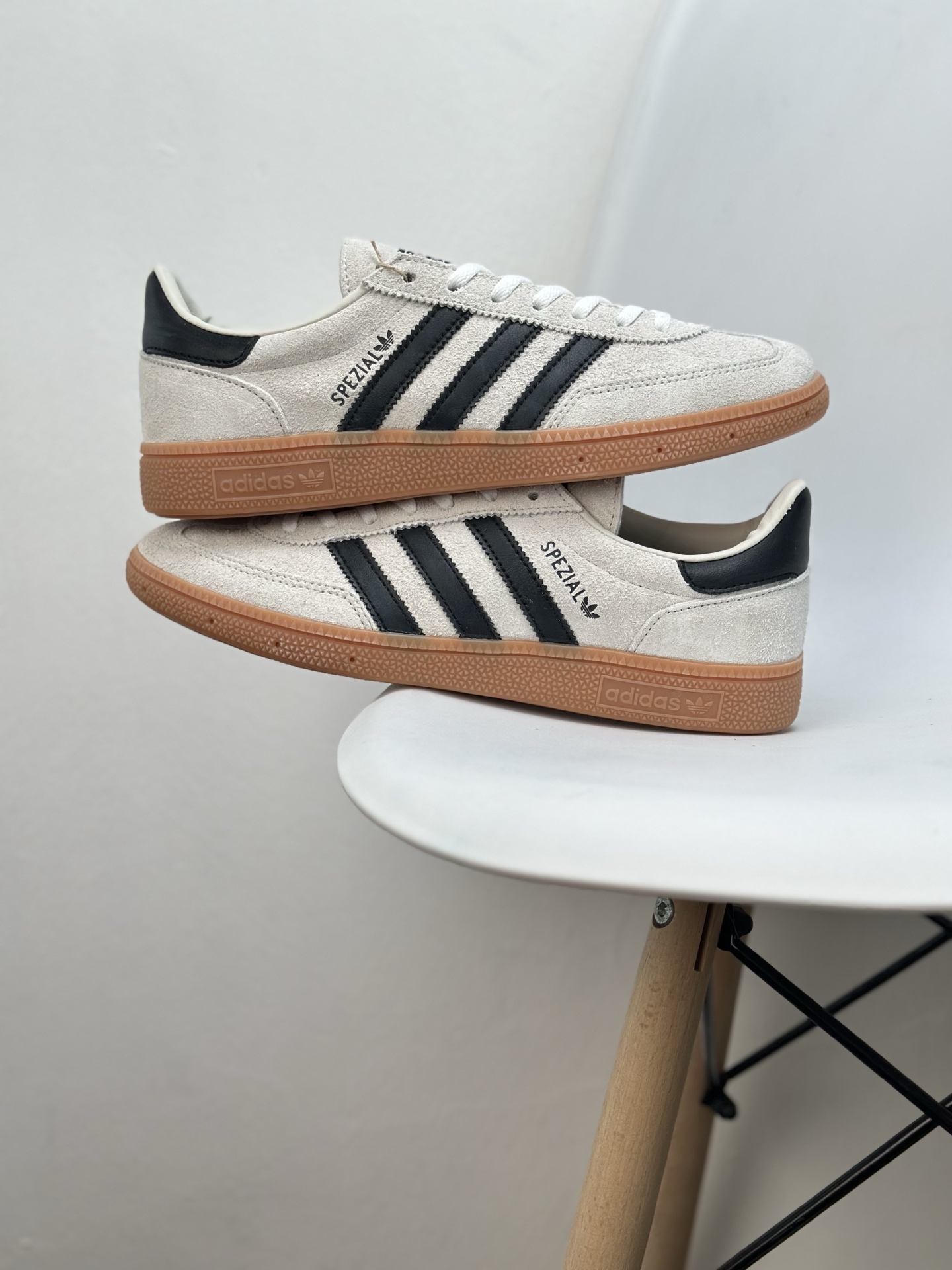 Adidas Originals Handball SPZL Suede Light Grey Black Casual Shoes 3 i1745942419114 3152 0 1