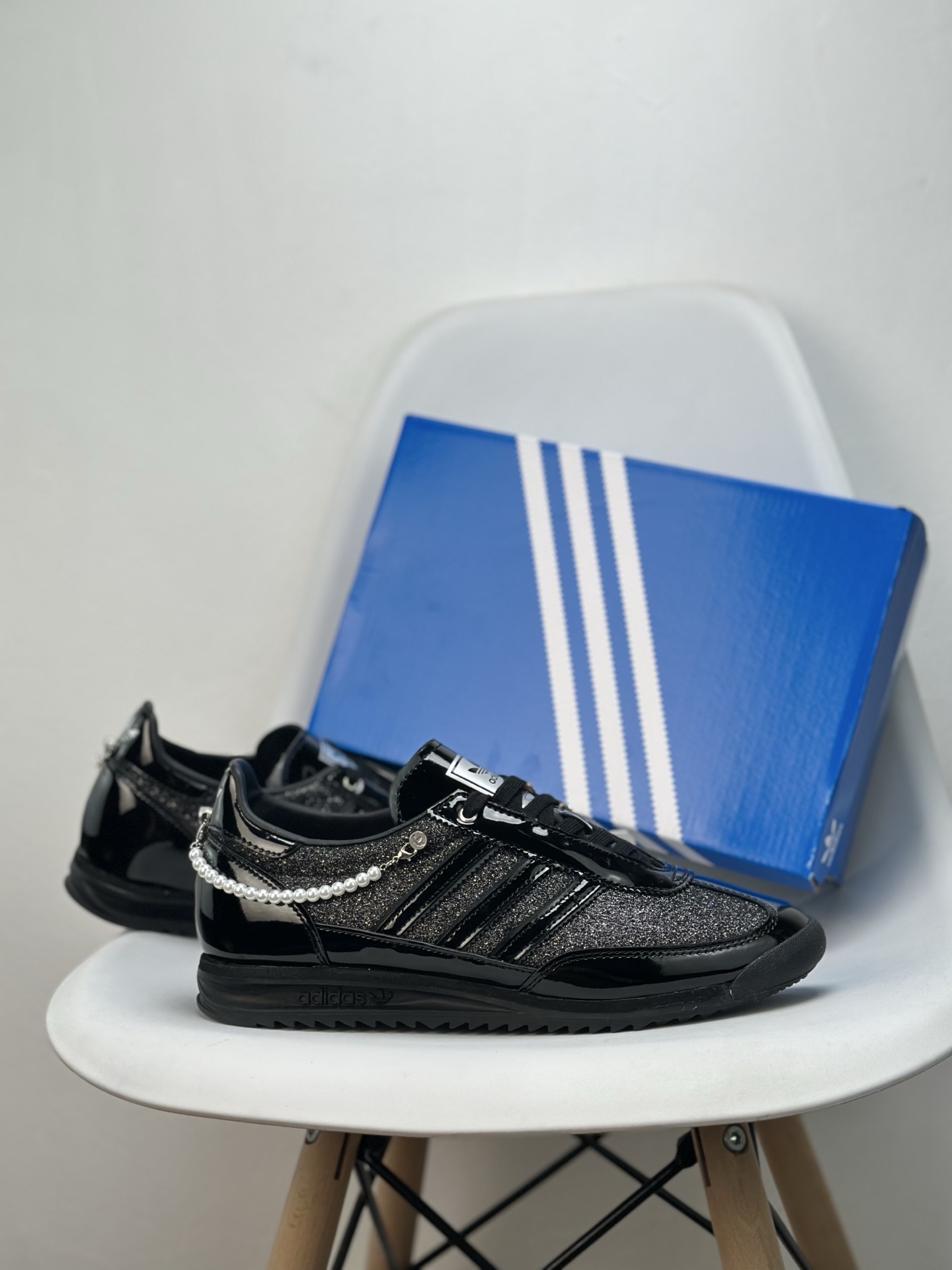 Adidas Originals SL 72 OG Retro Lightweight Casual Running Shoes - Black 10 i1745943378888 4206 0 8