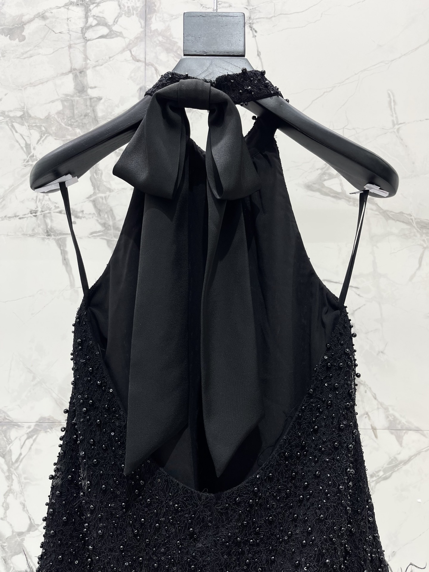 YSL Women 𝗦𝗔𝗜𝗡𝗧 𝗟𝗔𝗨𝗥𝗘𝗡* Holy Family New Heavy Industry Nailed Halter S Top — photo 8