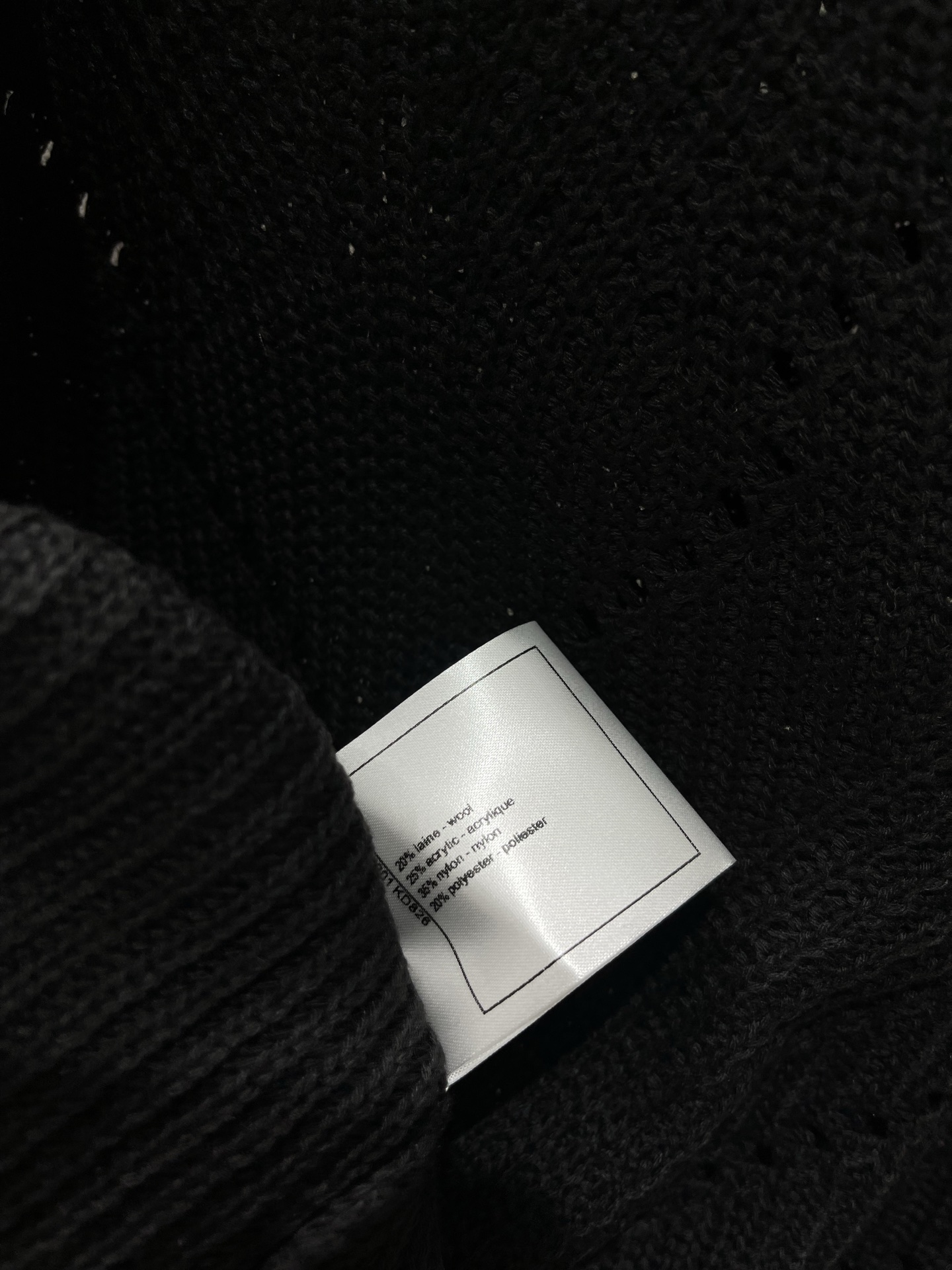 Chanel Rhinestone Openwork Knit Vest Tank Top