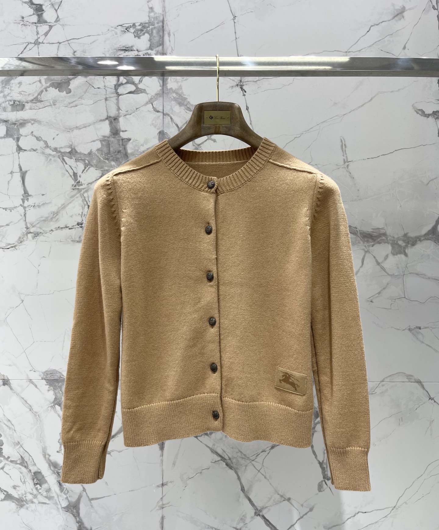 Burberry Button Knit Cardigan