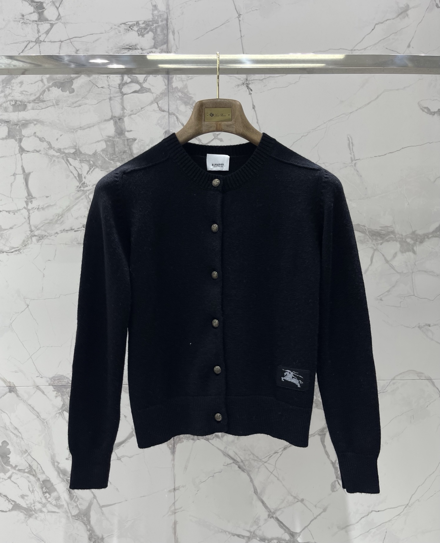 Burberry Button Knit Cardigan