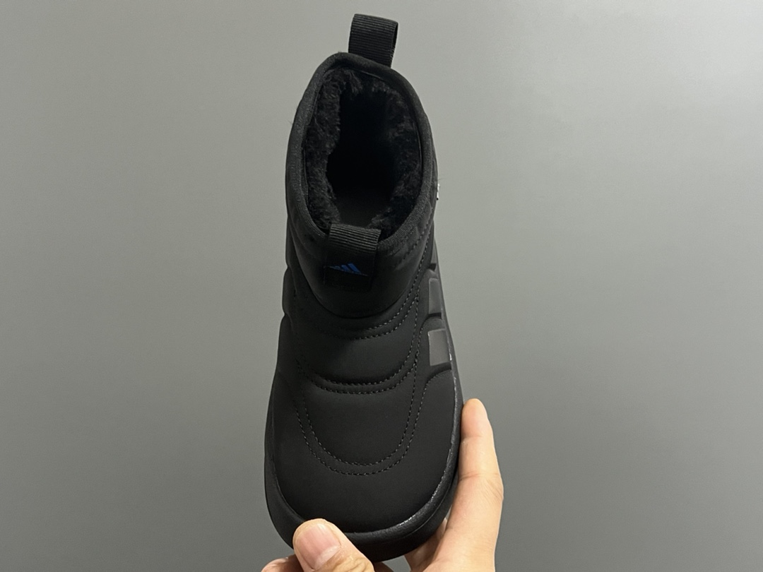 图片[9]-AD冬新款adipuff中帮儿童面包棉鞋28-37码 内里加绒，保暖又舒适❄️ 舒适面料，柔软又不失时尚🆒 耐磨防滑大底，脚感不言而喻✔️-选品中心