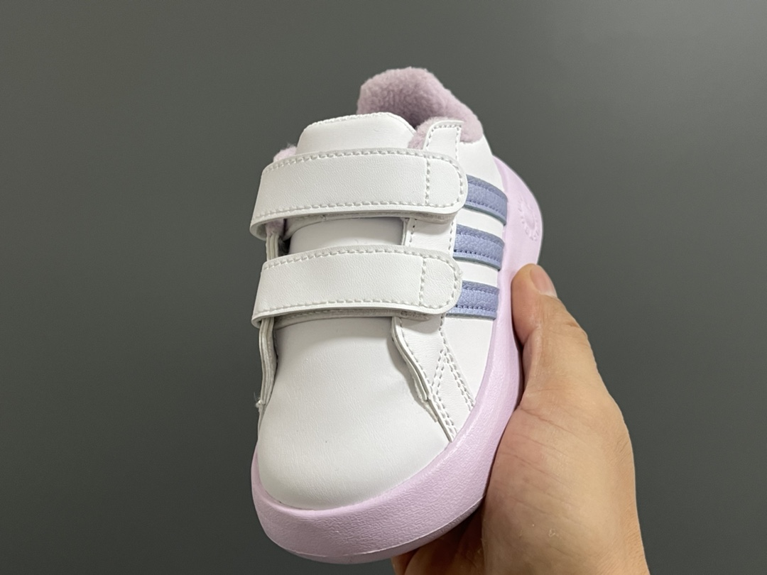 图片[3]-AD迪斯尼联名魔术贴加绒童鞋22-27码 加绒内里，保暖又舒适❄️优质皮料，质感满满💯 双魔术贴设计，穿脱方便✌🏻超轻云朵大底，脚感超舒适☁️-选品中心