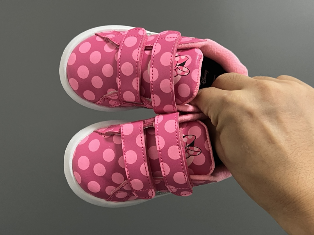 图片[2]-AD迪斯尼联名魔术贴加绒童鞋22-27码 加绒内里，保暖又舒适❄️优质皮料，质感满满💯 双魔术贴设计，穿脱方便✌🏻超轻云朵大底，脚感超舒适☁️-选品中心