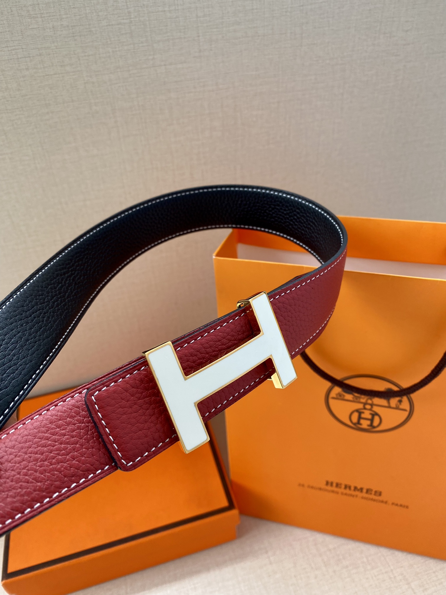 .2宽H家官网同步Hermes-CONSTANCEBELTBUCKLE&REVERSIBLELEATHE