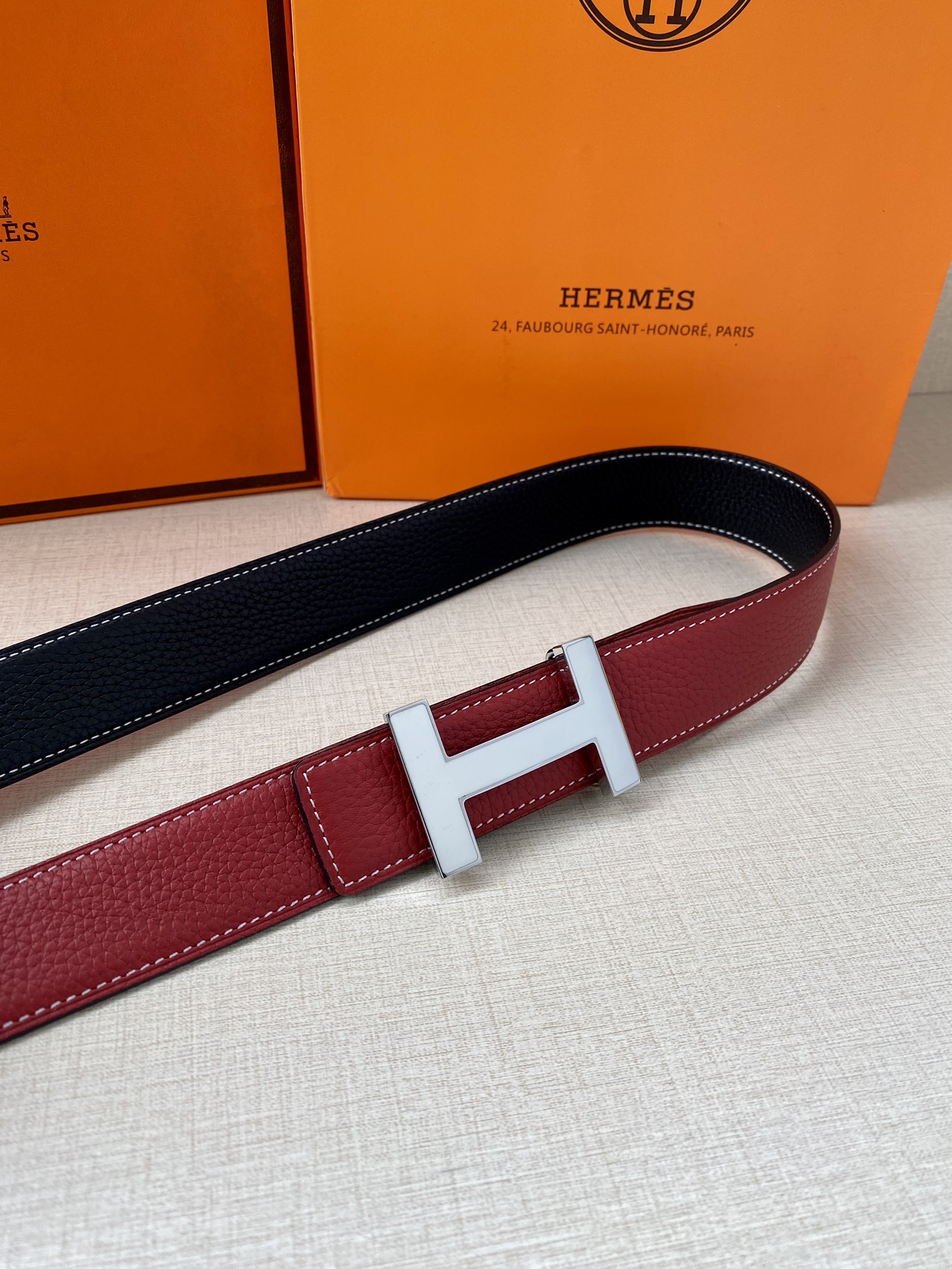 .2宽H家官网同步Hermes-CONSTANCEBELTBUCKLE&REVERSIBLELEATHE