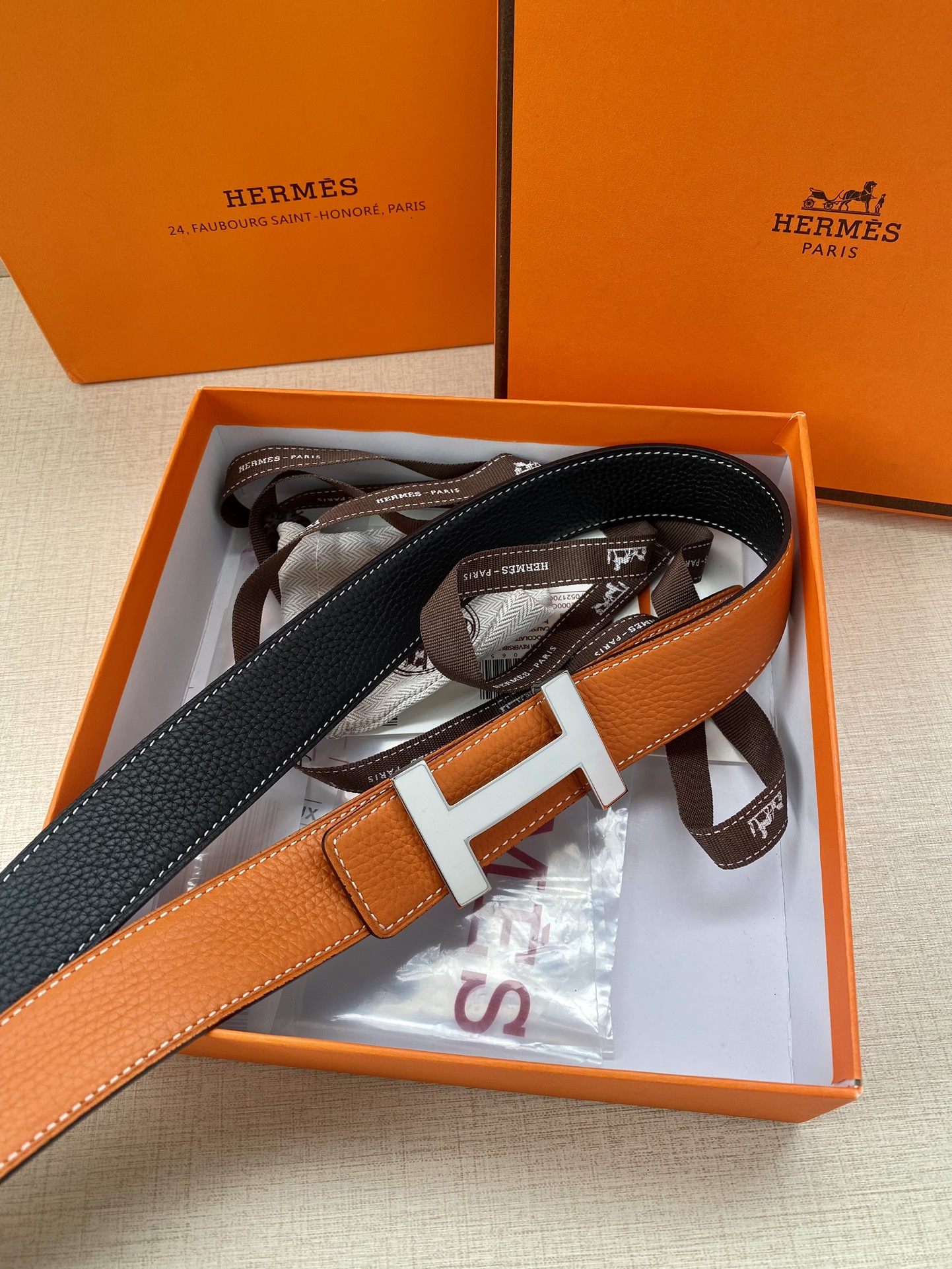 .2宽H家官网同步Hermes-CONSTANCEBELTBUCKLE&REVERSIBLELEATHE