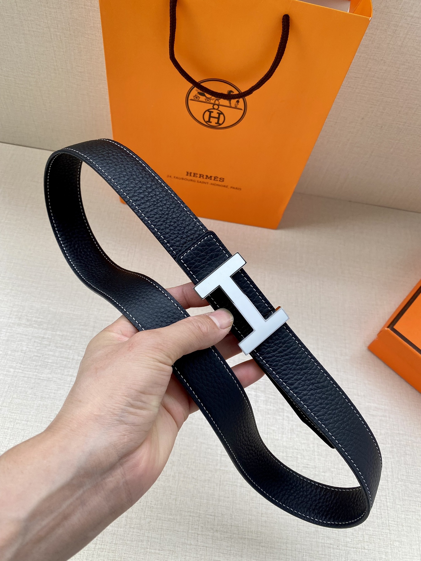 .2宽H家官网同步Hermes-CONSTANCEBELTBUCKLE&REVERSIBLELEATHE