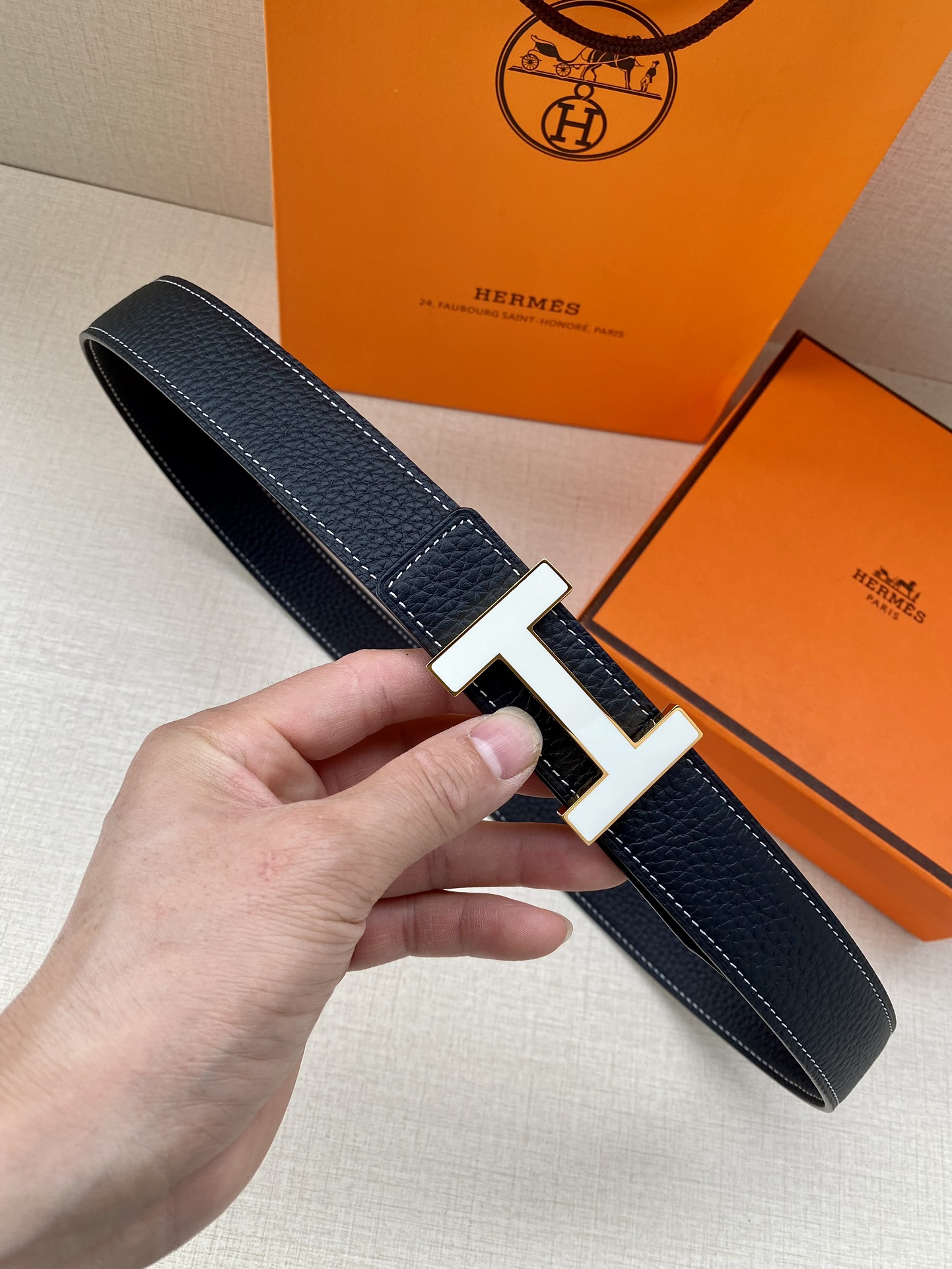.2宽H家官网同步Hermes-CONSTANCEBELTBUCKLE&REVERSIBLELEATHE