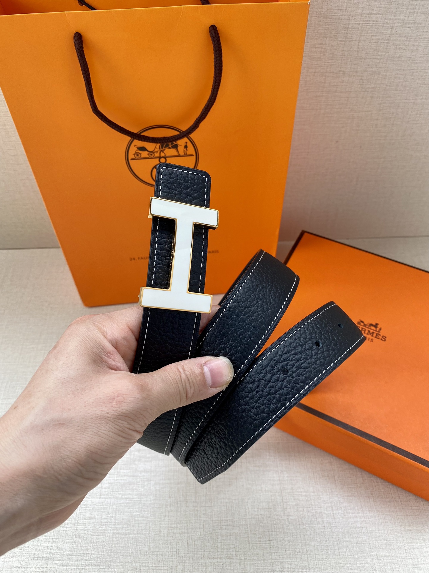.2宽H家官网同步Hermes-CONSTANCEBELTBUCKLE&REVERSIBLELEATHE