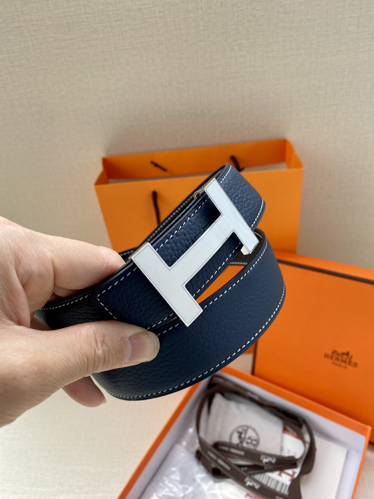 .2宽H家官网同步Hermes-CONSTANCEBELTBUCKLE&REVERSIBLELEATHE