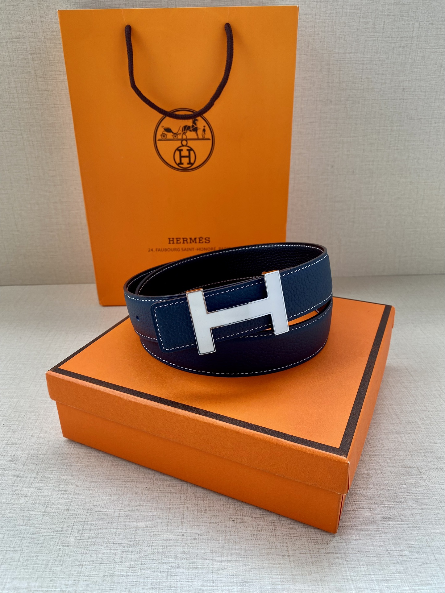 .2宽H家官网同步Hermes-CONSTANCEBELTBUCKLE&REVERSIBLELEATHE