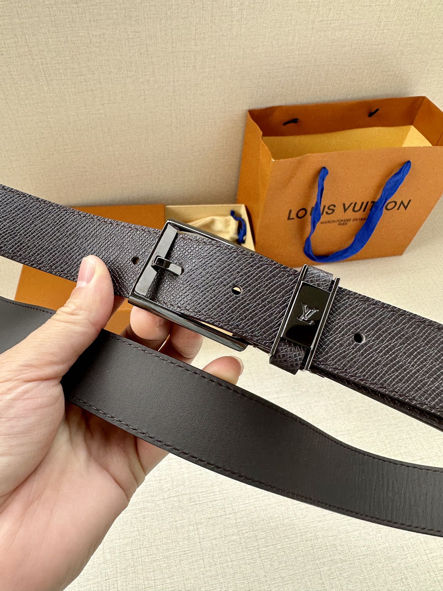 路易威登 Louis Vuitton 高定典藏奢华工坊高定皮带腰带配饰 #970CAA43 2