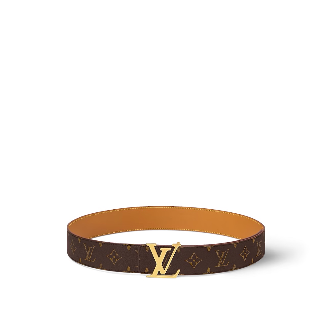 Louis Vuitton Cinturón Taurillon Cuero de vaca