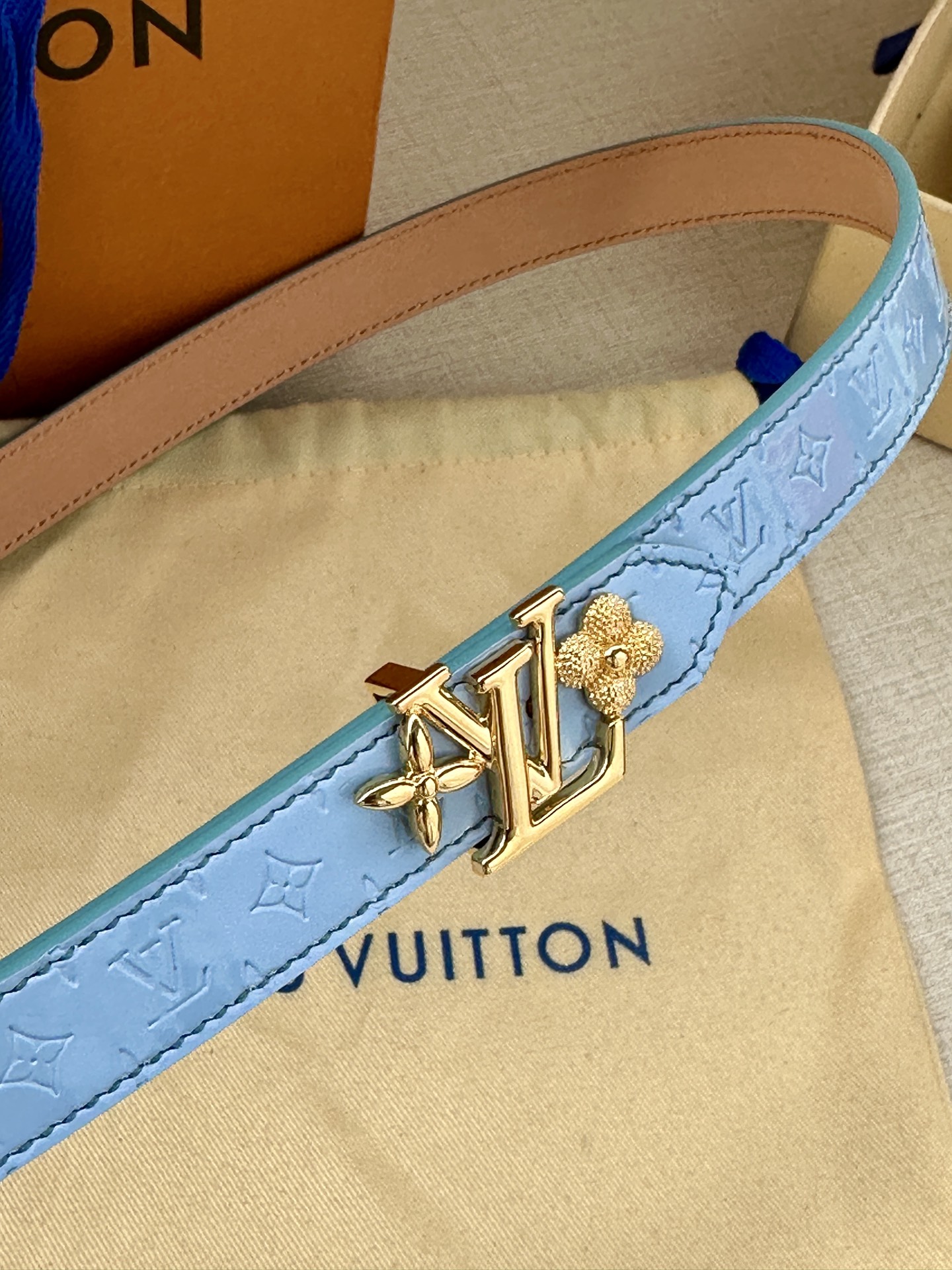 LV Style Leather Women's Belts Lookbook Reference image 2