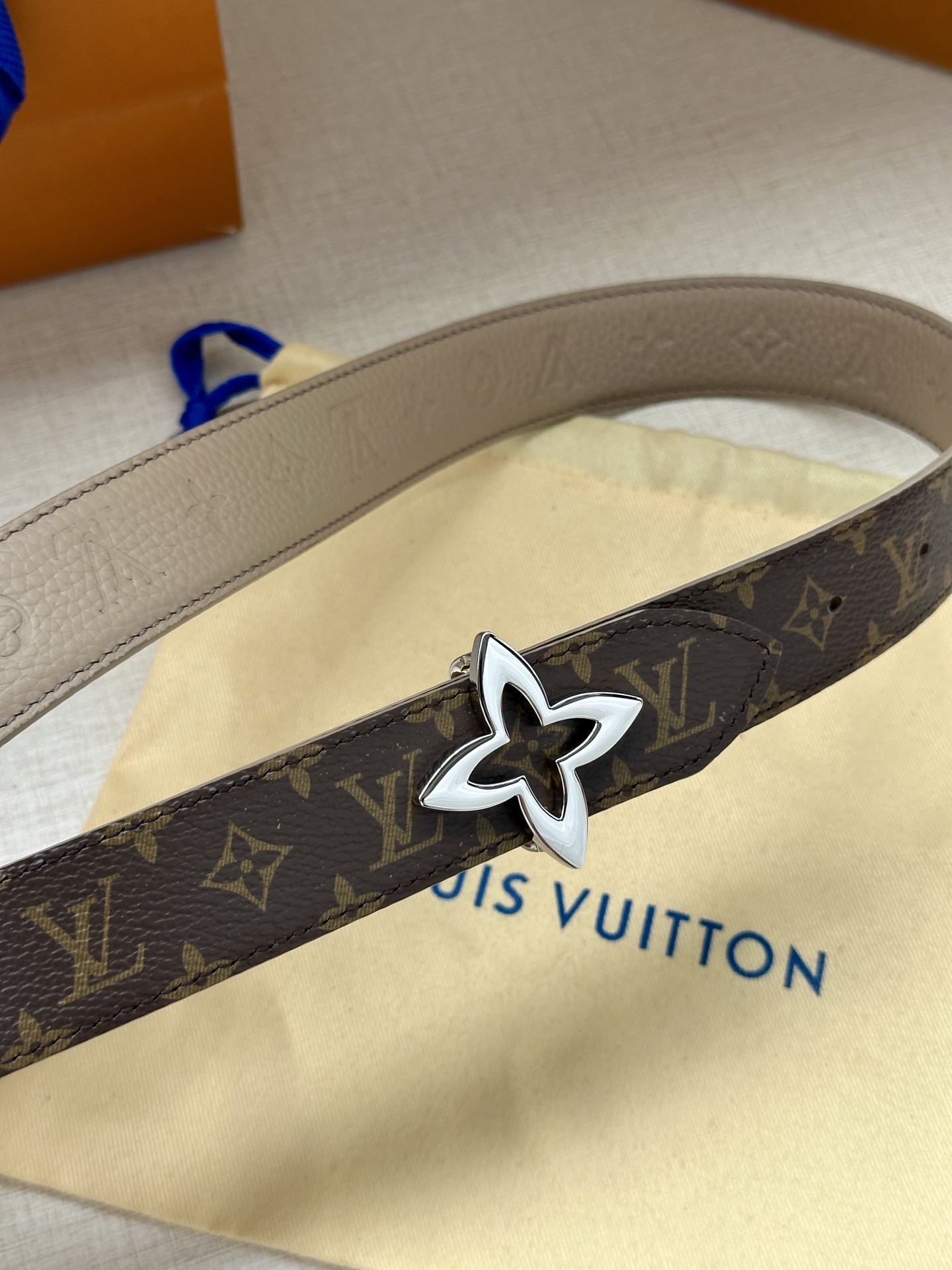 LV Style Leather Women's Belts Lookbook Reference image 2
