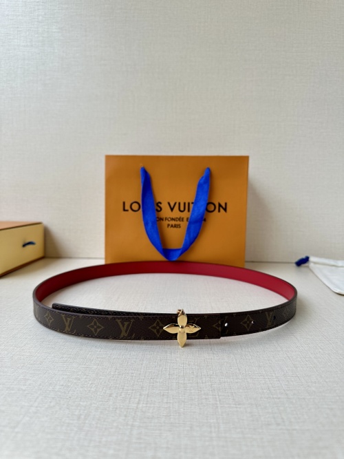 Louis Vuitton Iconic Reversible Belt 20mm Monogram Canvas & Leather 1 Louis Vuitton Iconic Reversible Belt 20mm Monogram Canvas & Leather