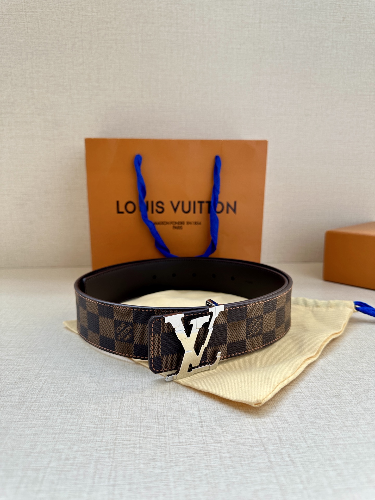 Louis Vuitton 4.0 Pixel Reversible Belt, Monogram Canvas & Leather, Gold Buckle 6 i1749529516320 5608 0 4