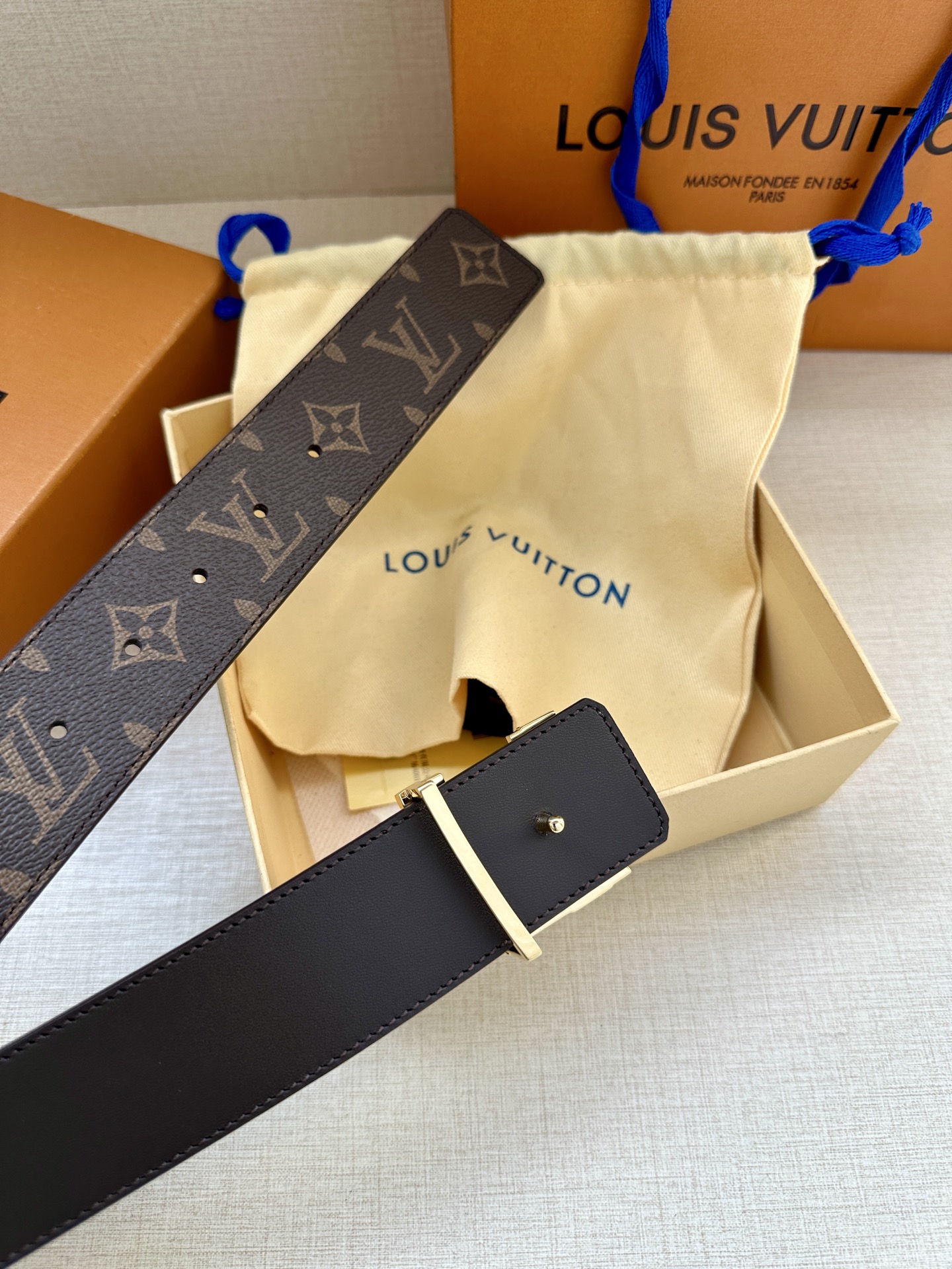 Louis Vuitton 4.0 Pixel Reversible Belt Monogram Canvas and Smooth Leather 10 i1749529712029 656 0 8