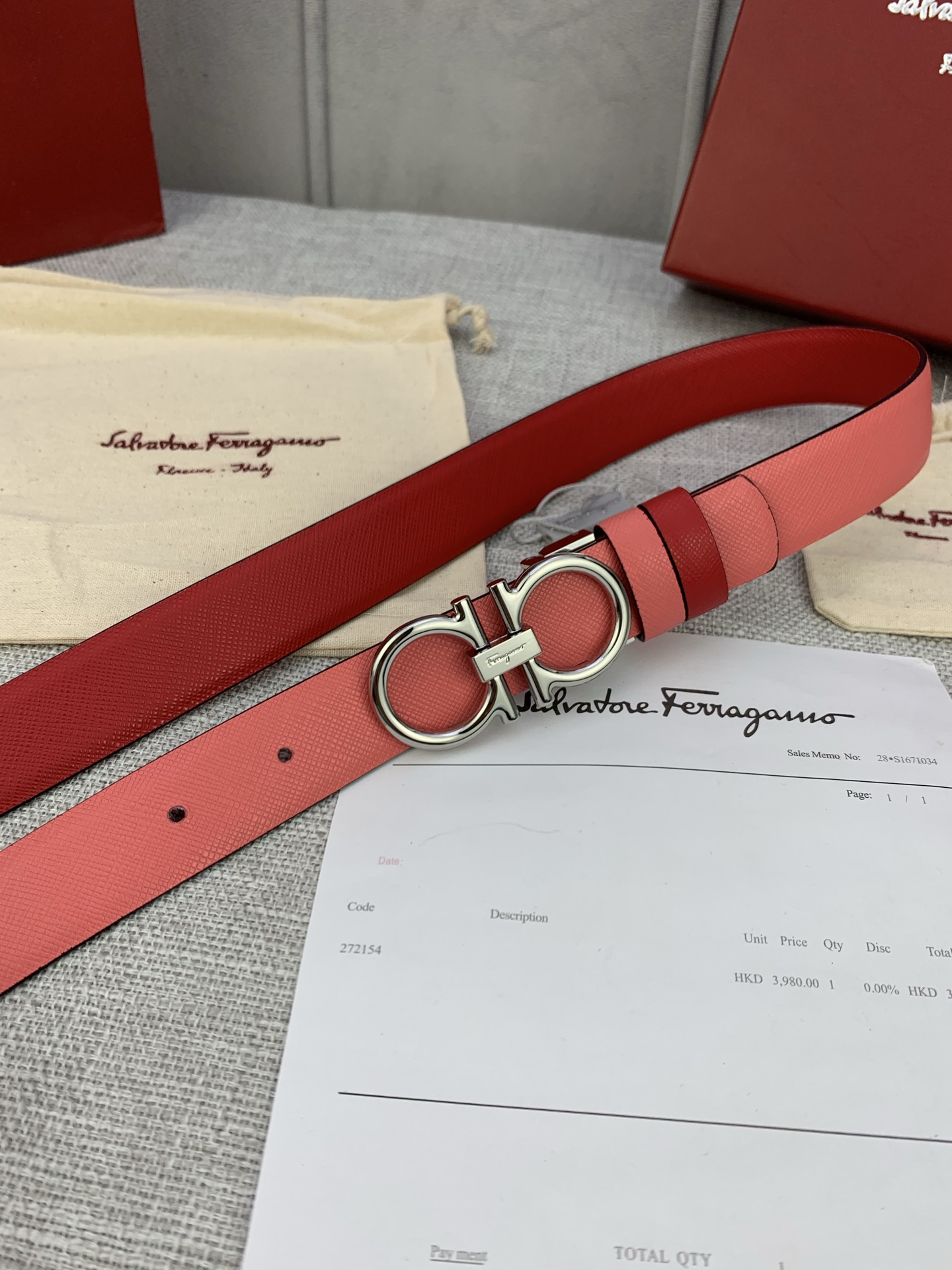 Real Grade Female Ferragamo Belt Review: Perfect Fit and Adjustable Sizing - 图片 8